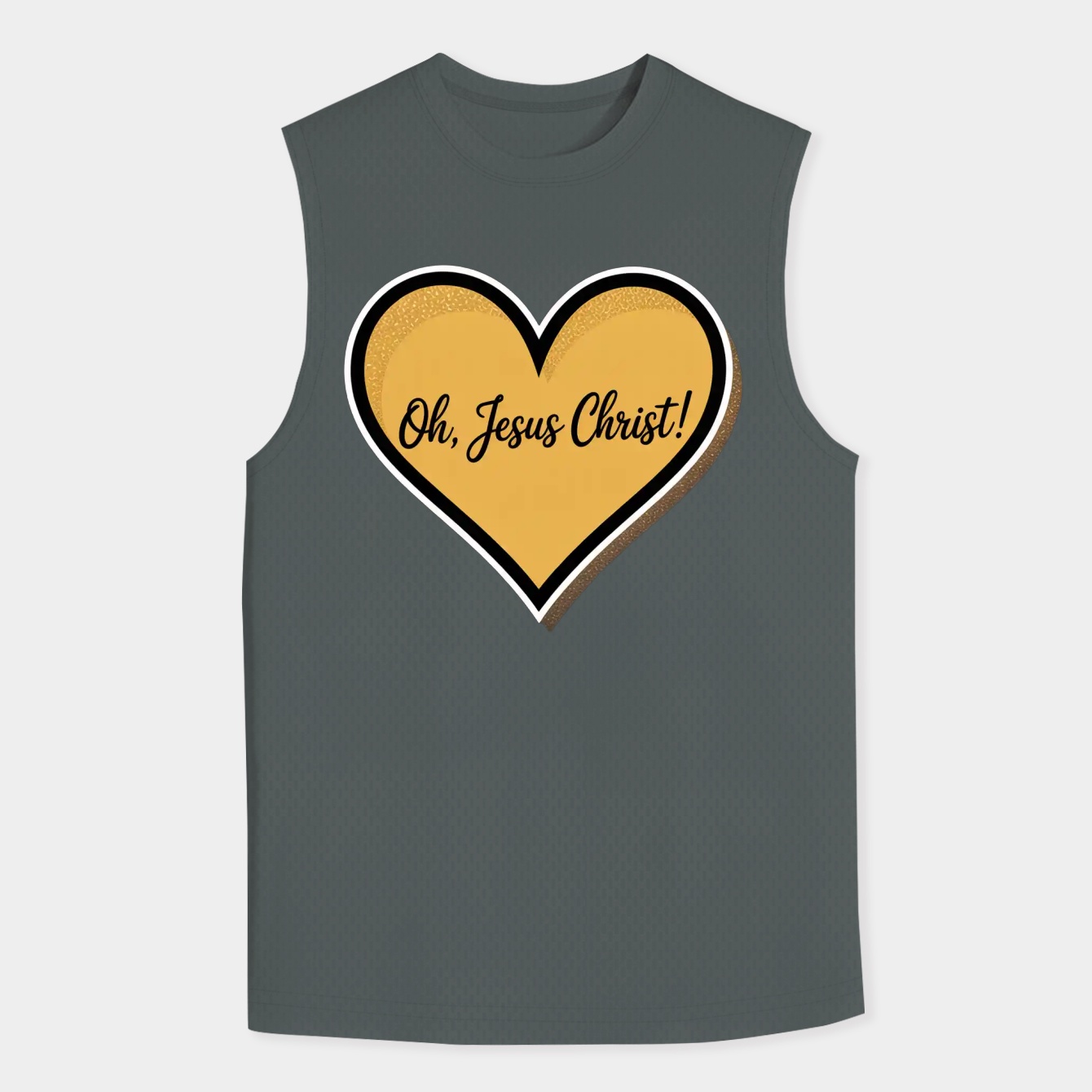 Oh, Jesus Christ! Men's Big & Tall Tank Top