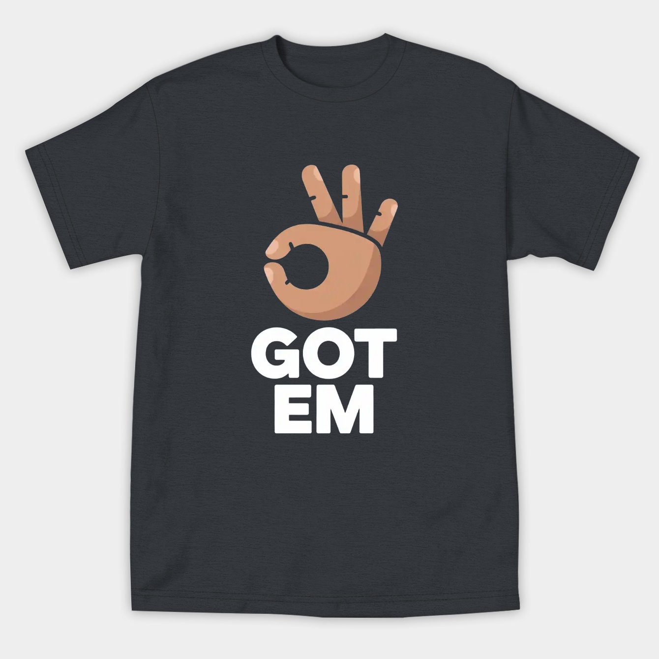 Got 'Em Finger Circle Game Women's Athletic Performance T-Shirt