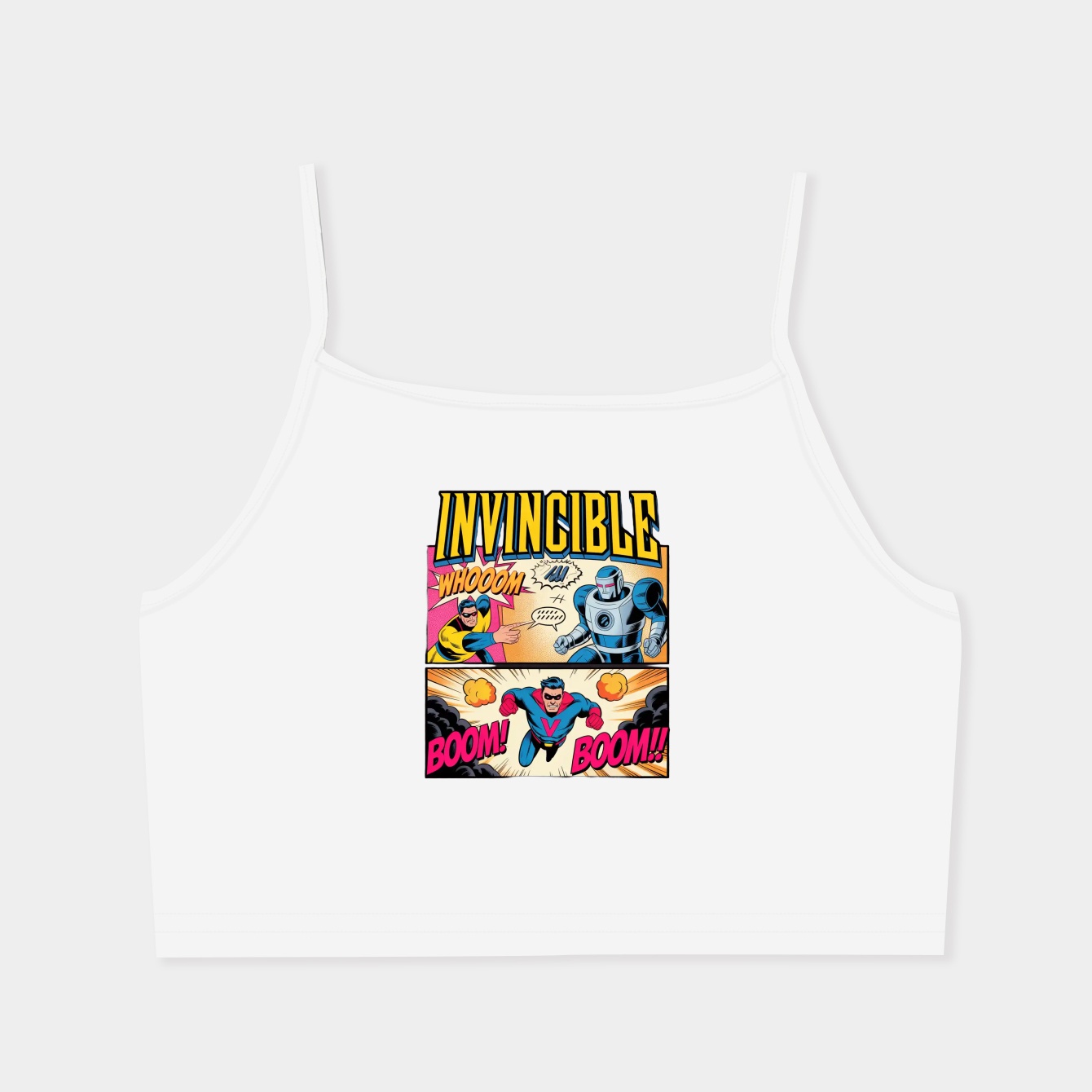 Invincible Women's Spaghetti Strap Tank Top