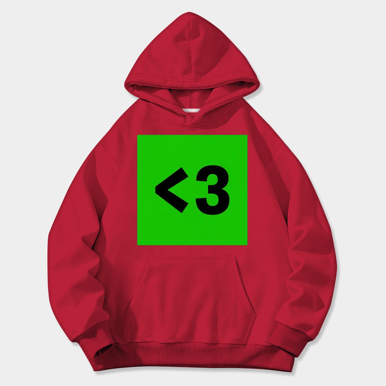 brat heart <3 Women's Plus Size Hoodie