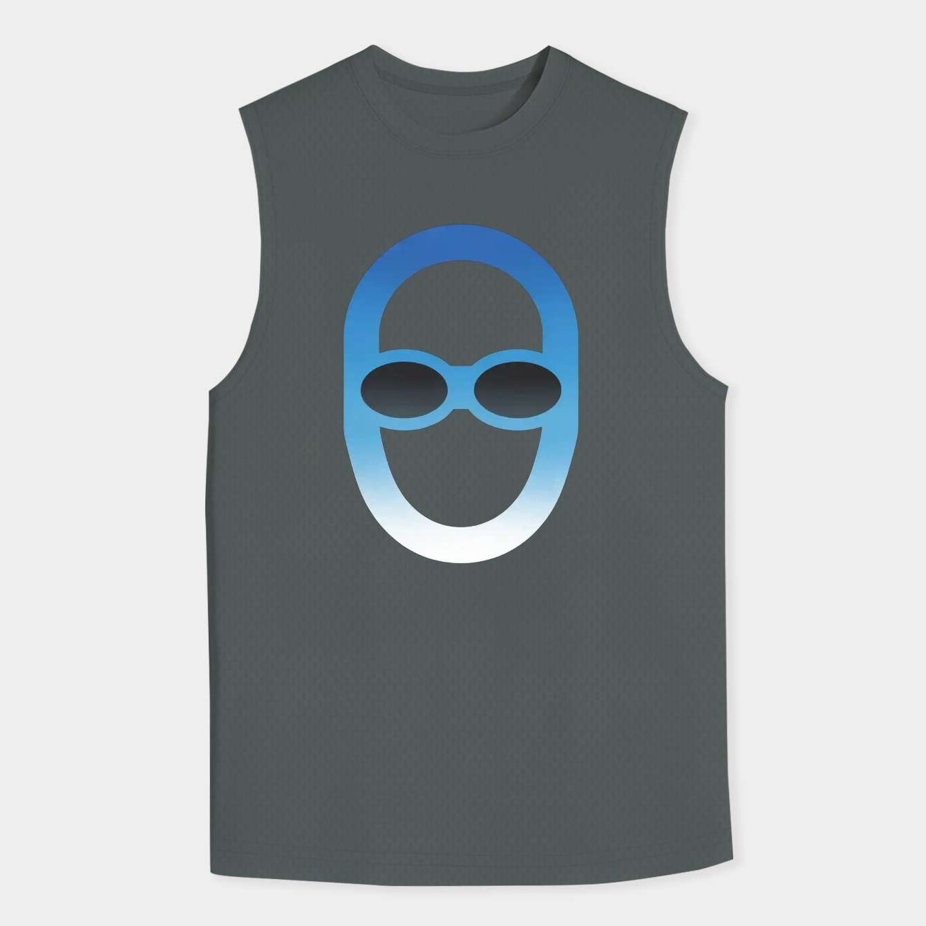 Invincible Blue Men's Tank Top