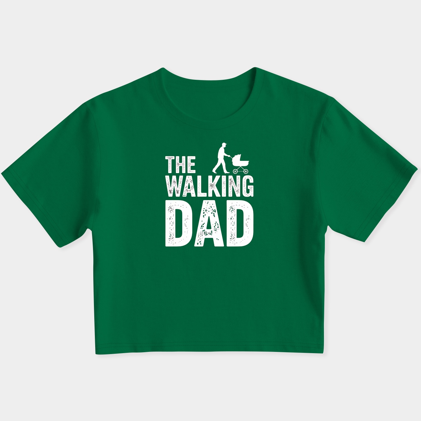 The Walking Dad Women's Slim Fit Baby Tee