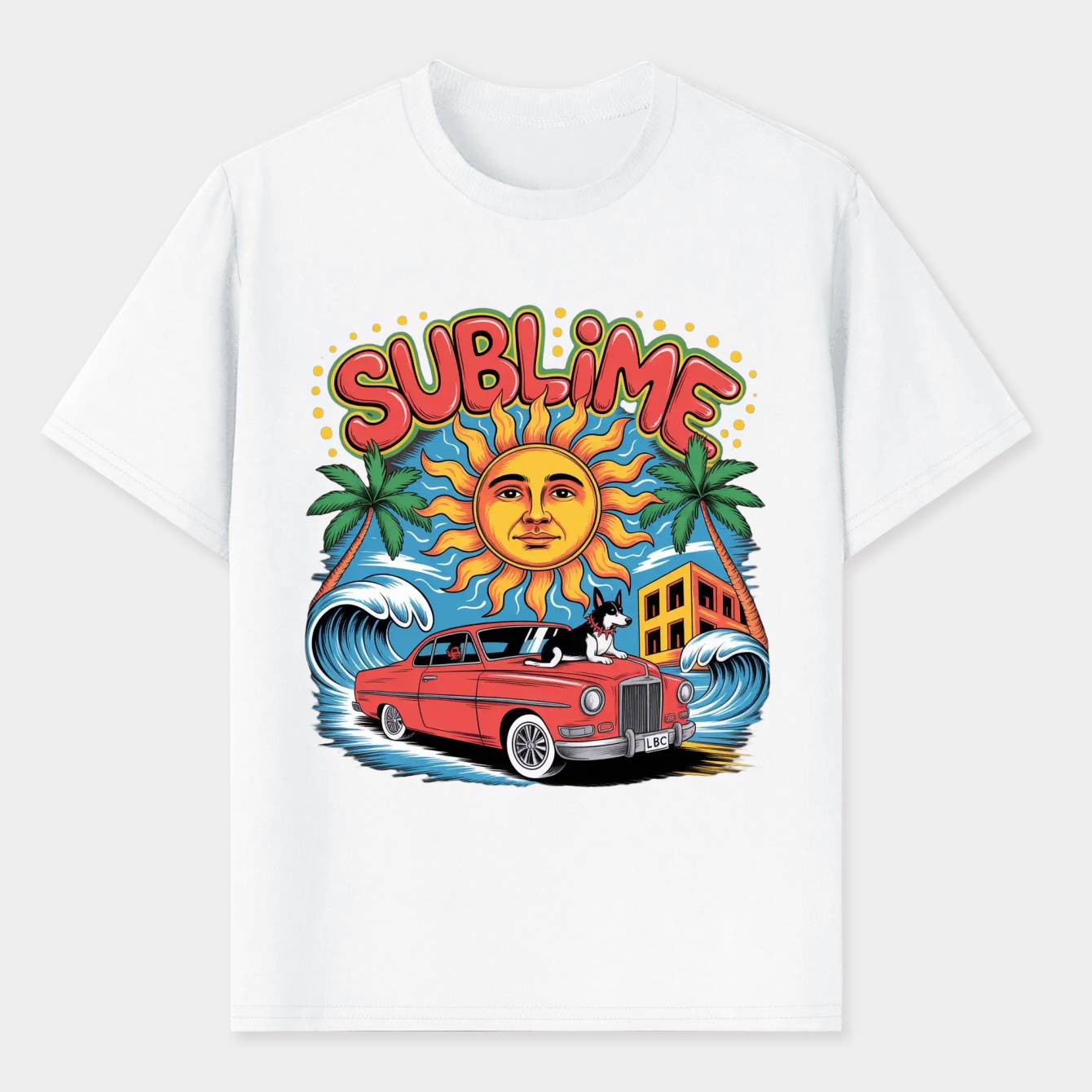 Sublime Red Car Men's T-Shirt