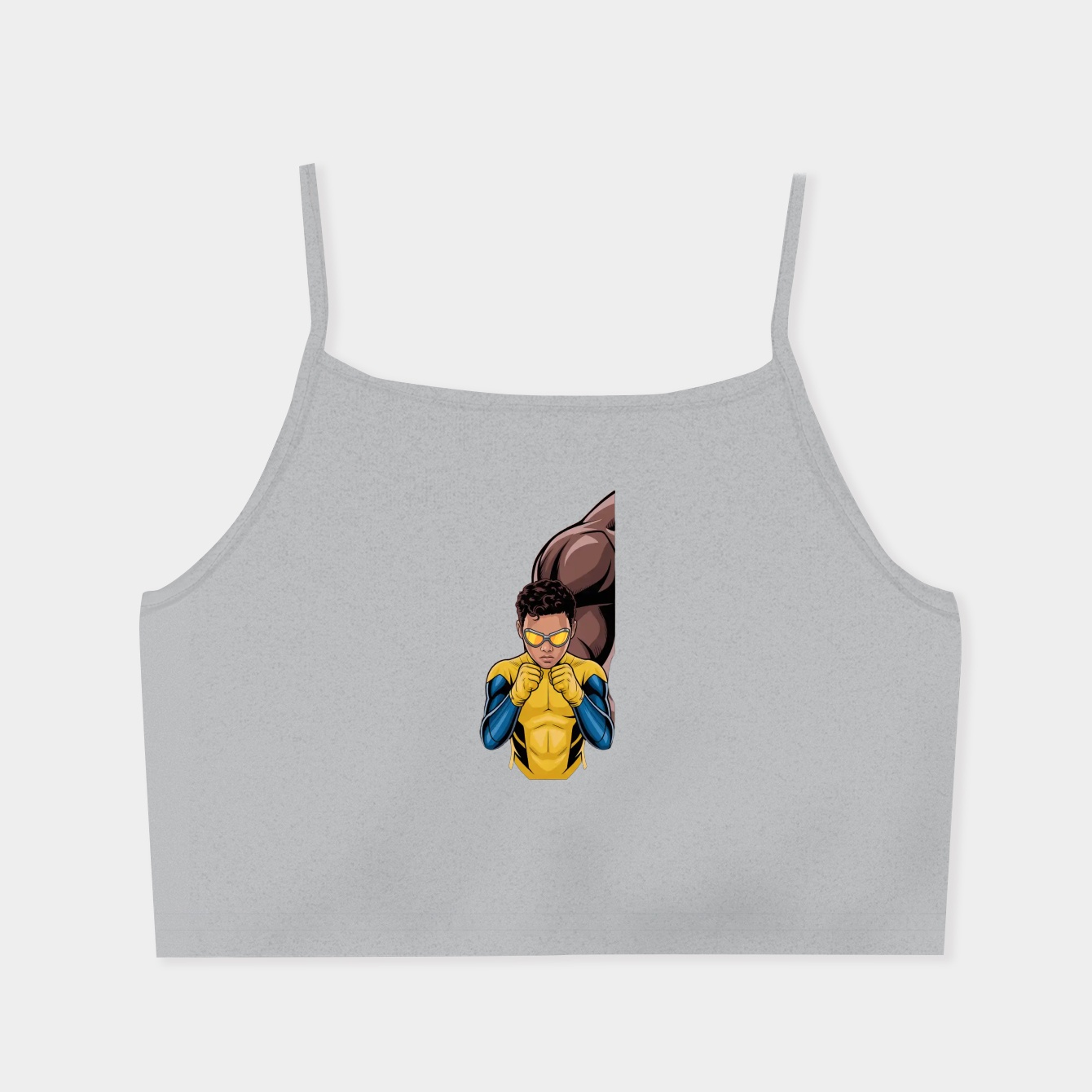 Invincible vs Omniman Women's  Spaghetti Strap Tank Top