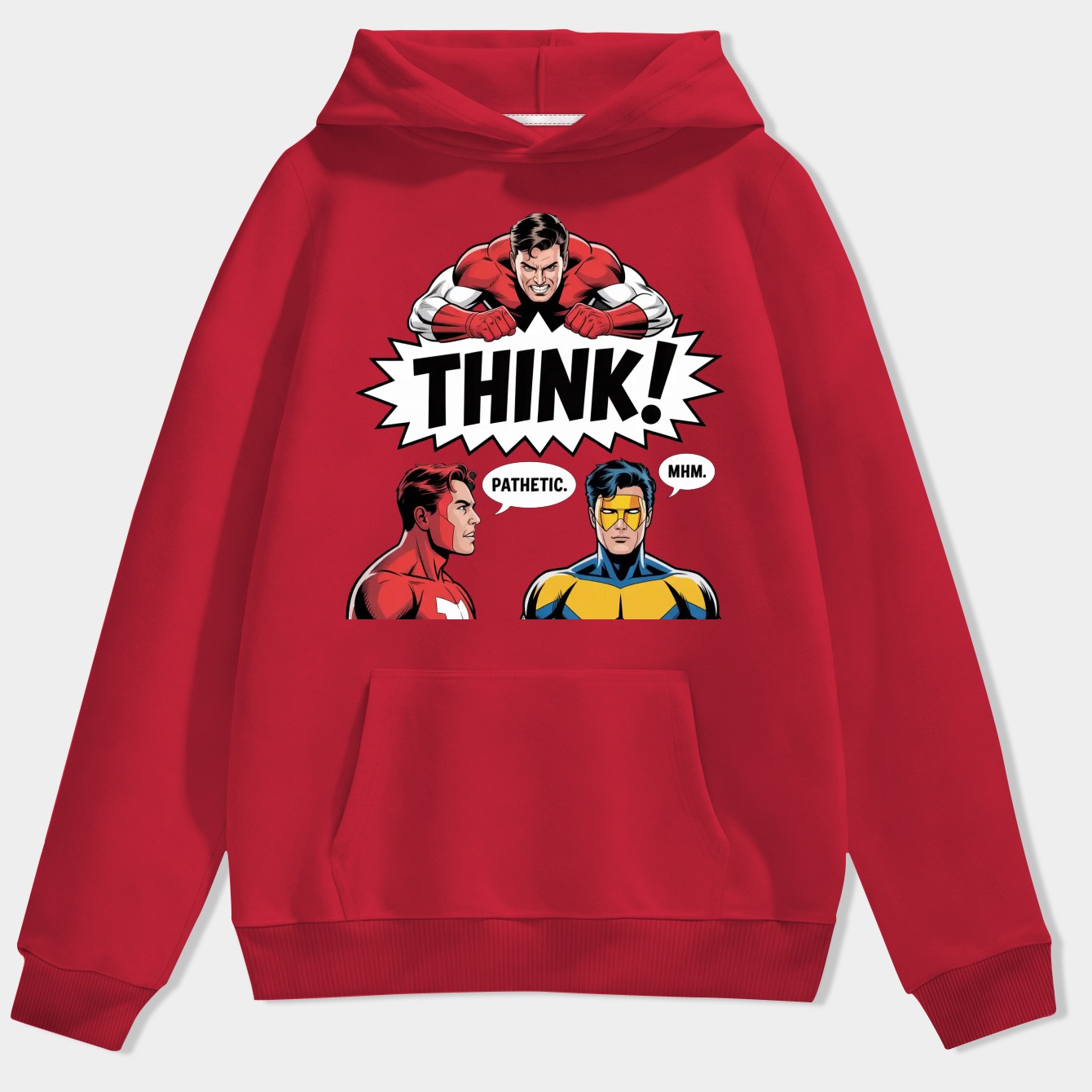 Invincible Memes Sticker Men's Hoodie