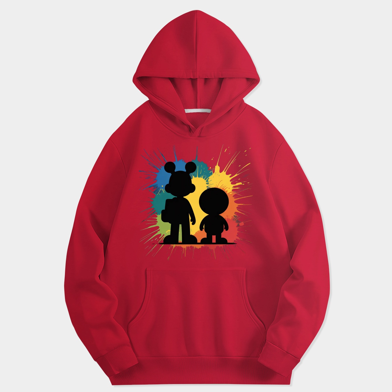 Adventure Time Finn and Jake Paint Splatter