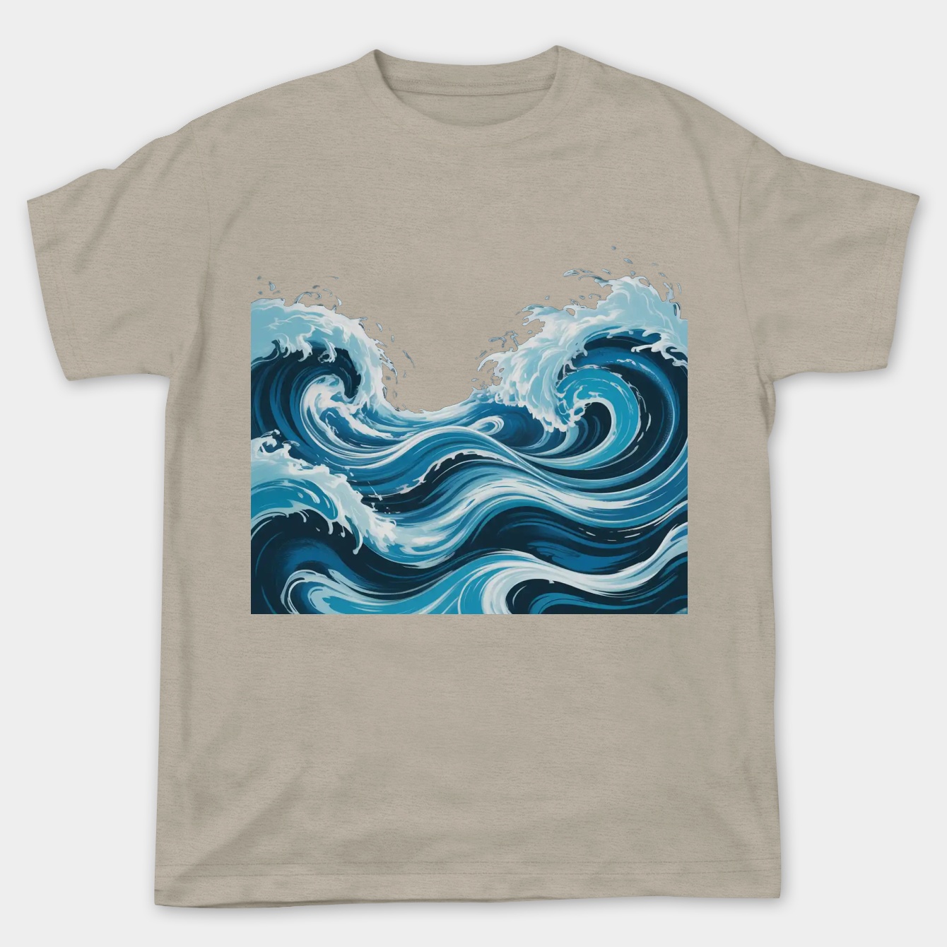 Waves Women's Plus Size T-shirt