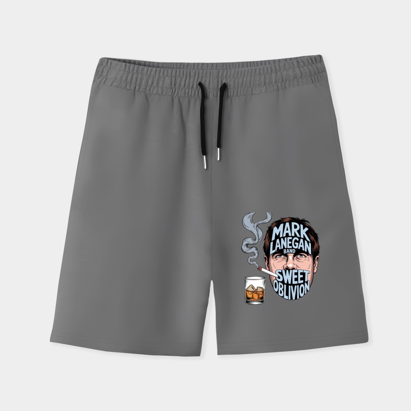 Mark Lanegan Men's Quick-Dry Athletic Shorts