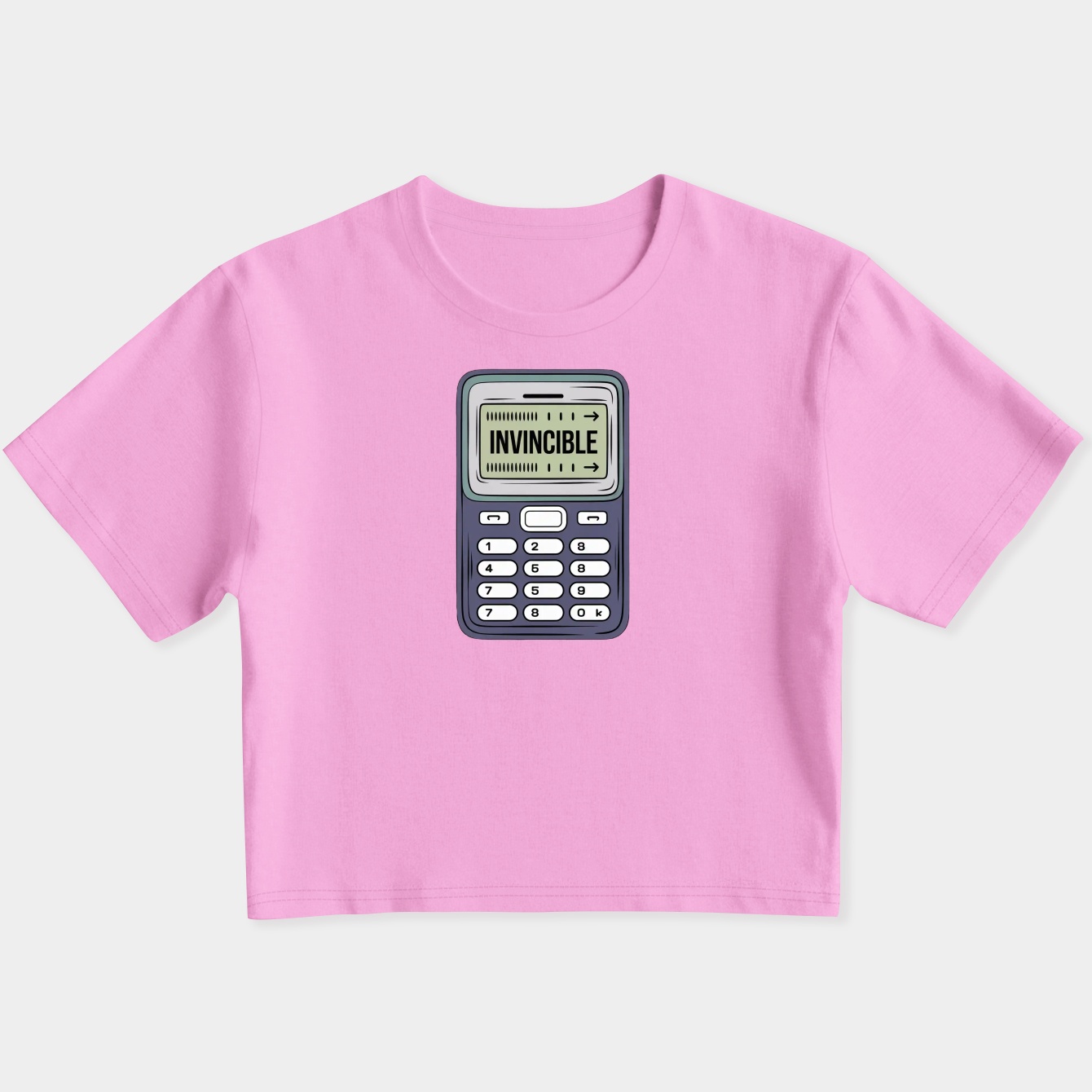 Invincible Women's Slim Fit Baby Tee