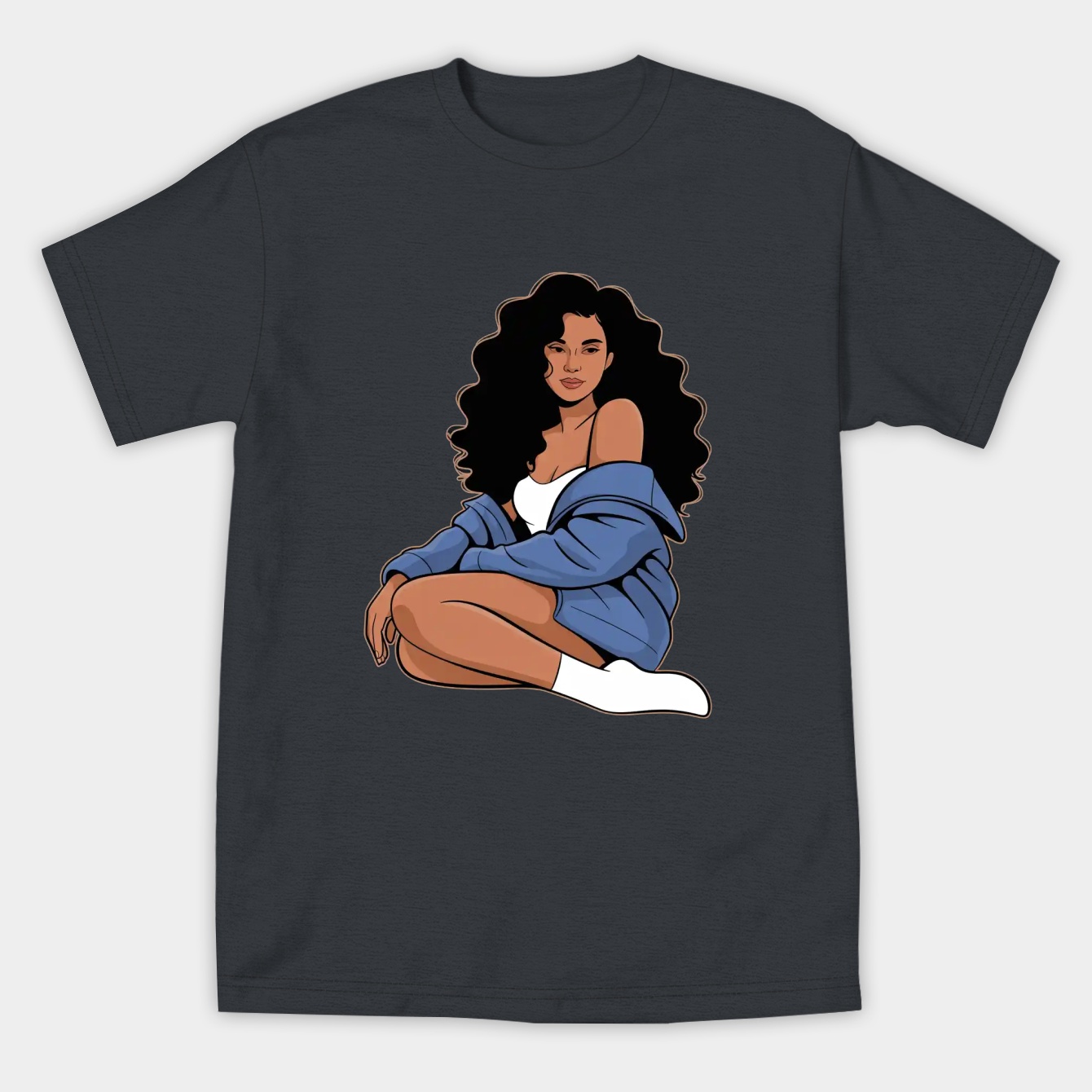 sza design Women's Athletic Performance T-Shirt