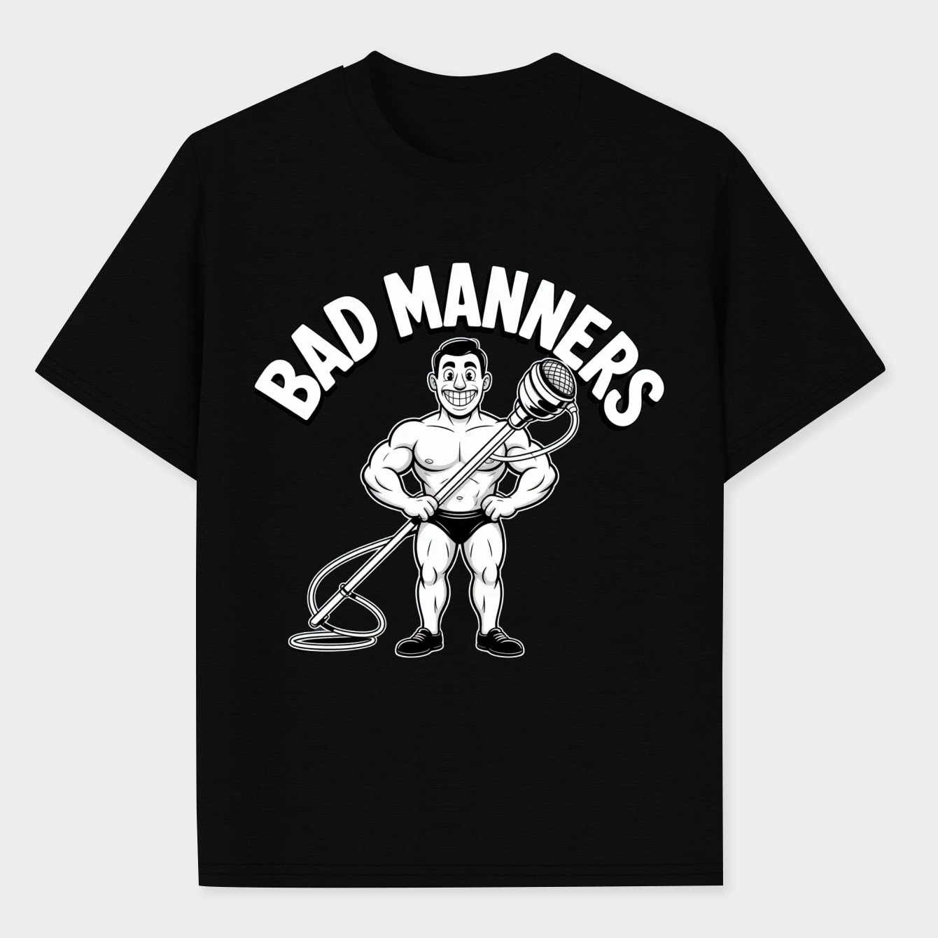 Bad Manners Men's Performance Athletic T-Shirt