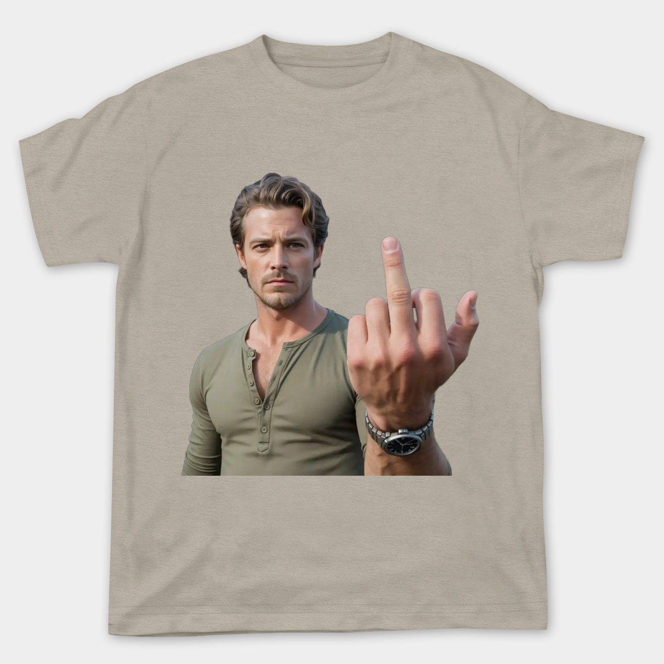 Dexter Morgan Flipping Off Women's Plus Size T-shirt