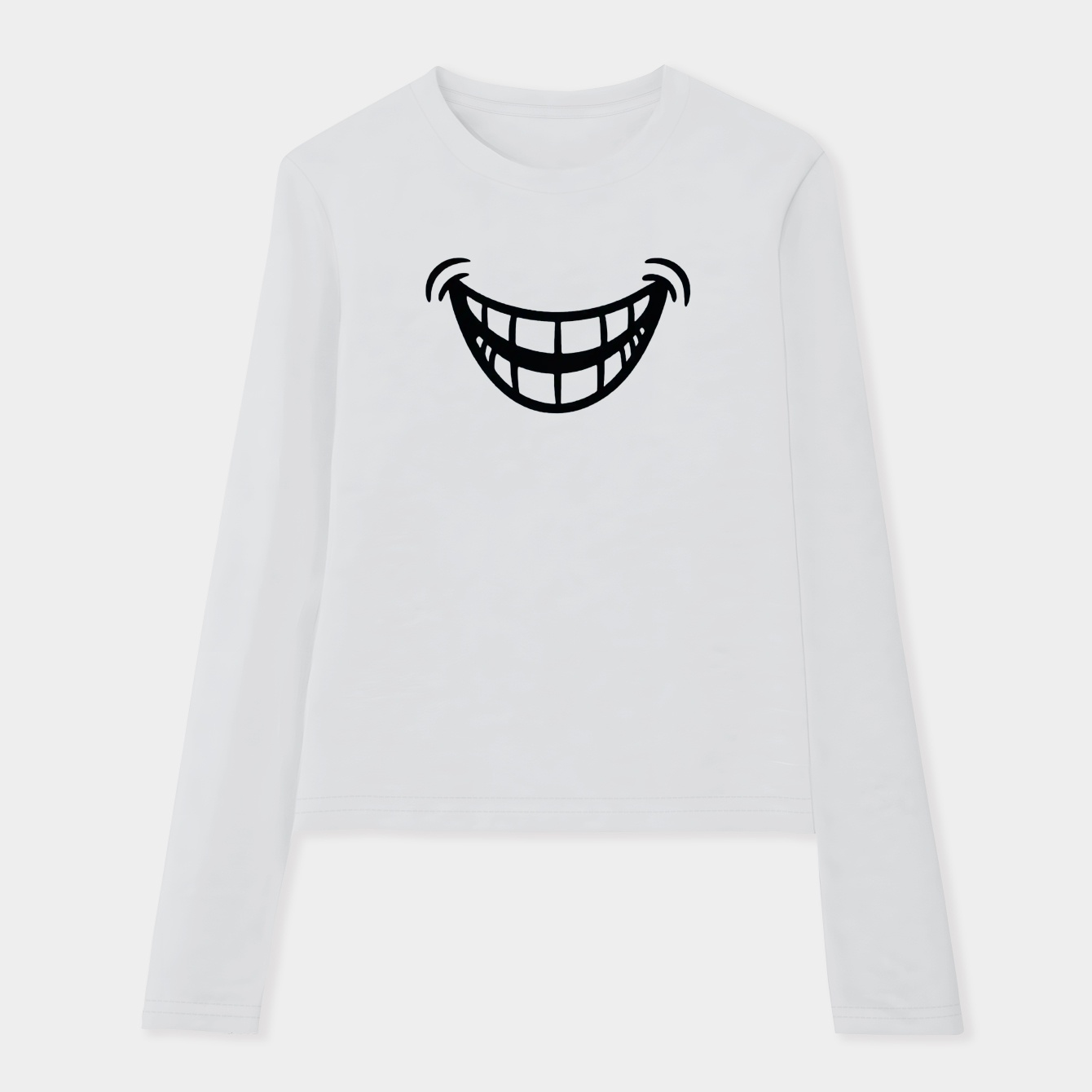 Comic smile Women's Soft Long Sleeve T-Shirt