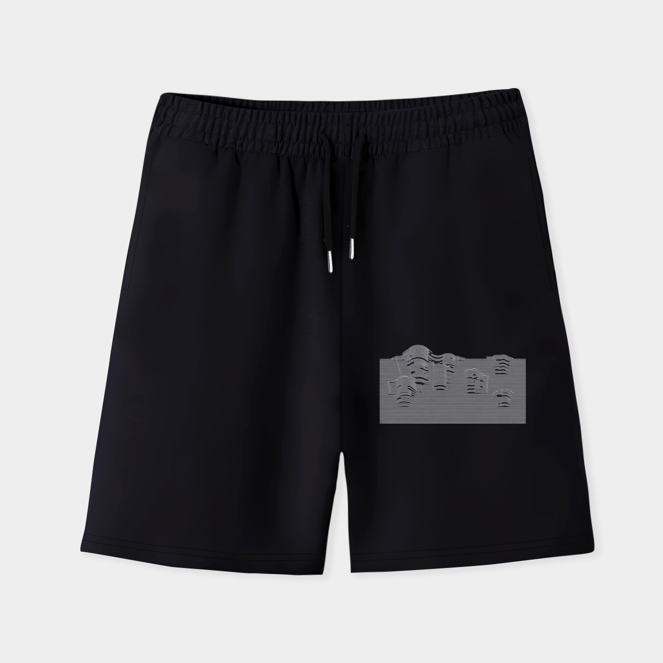 Unknown Pleasures [D01] Men's Quick-Dry Athletic Shorts