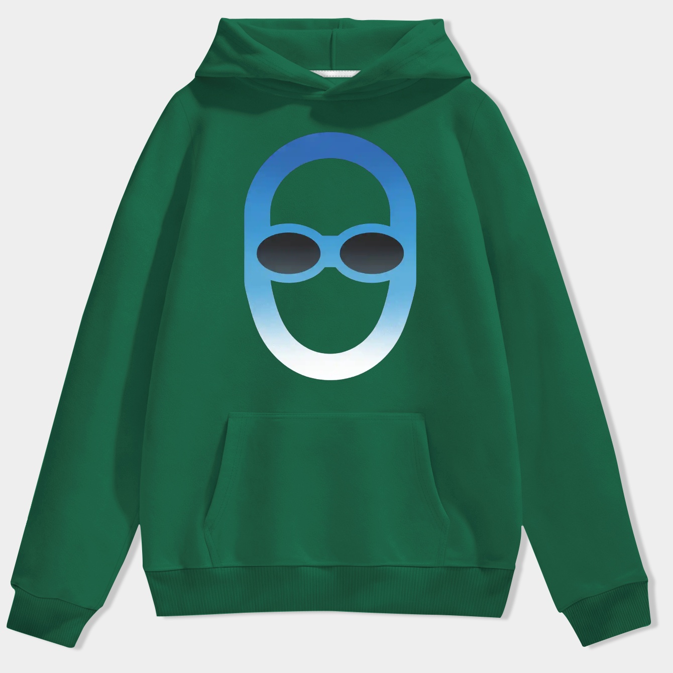 Invincible Blue Men's Hoodie