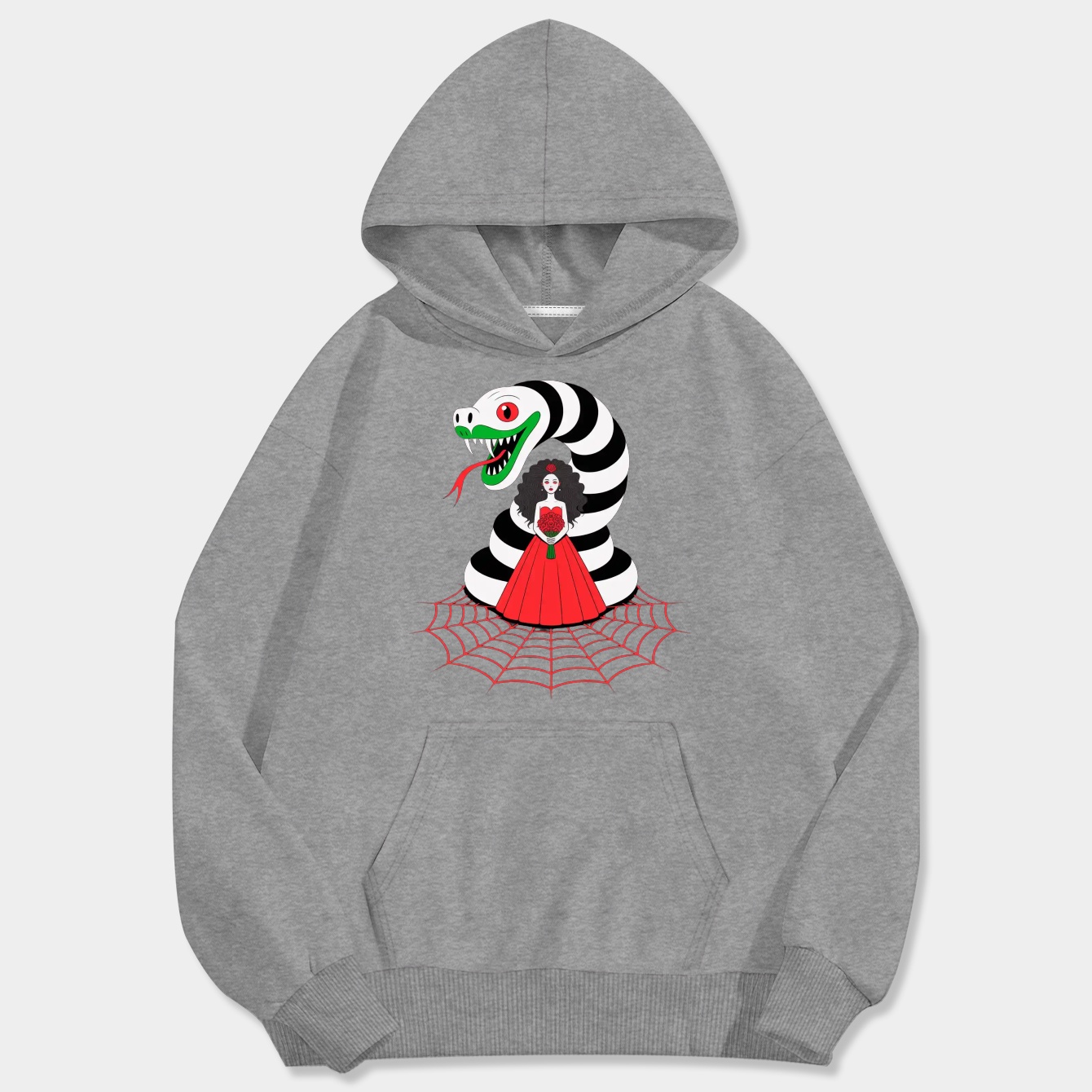 The Bride Lydia Deetz Men's Big & Tall Hoodie