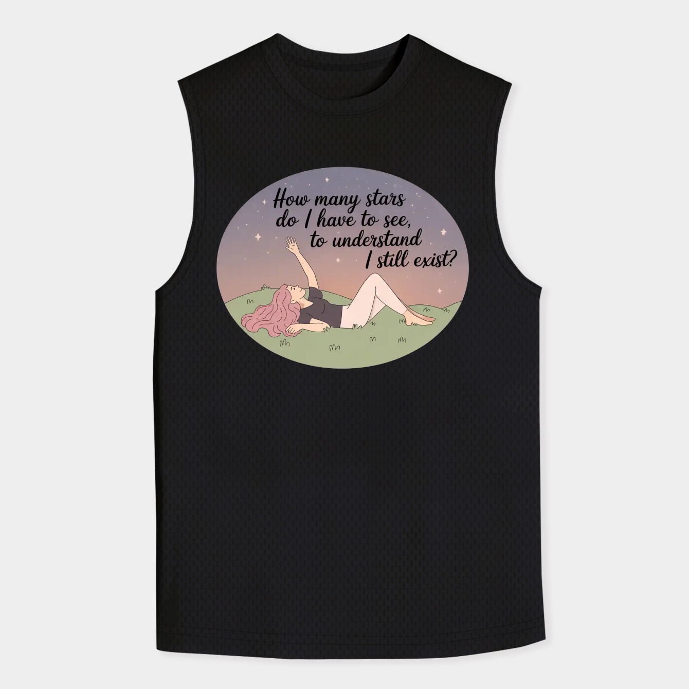 Infinity Reaching for the Stars Men's Tank Top