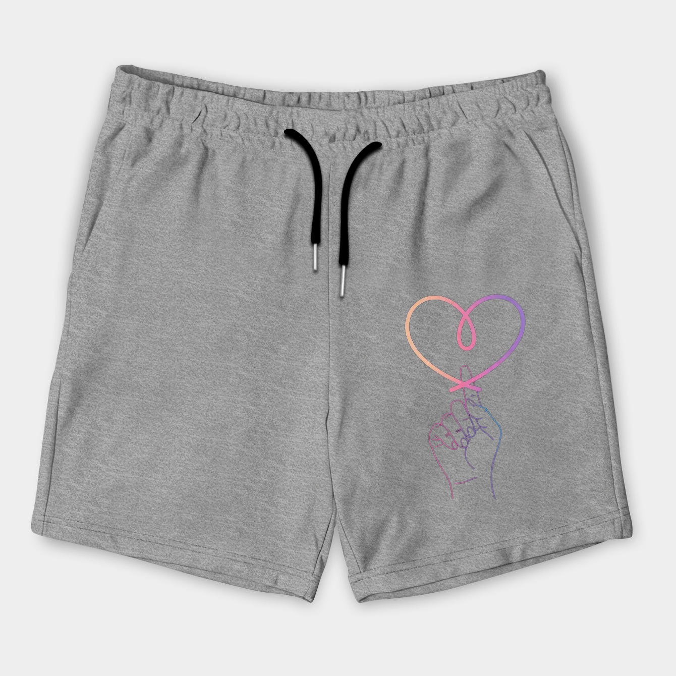answer; love yourself Men's Shorts