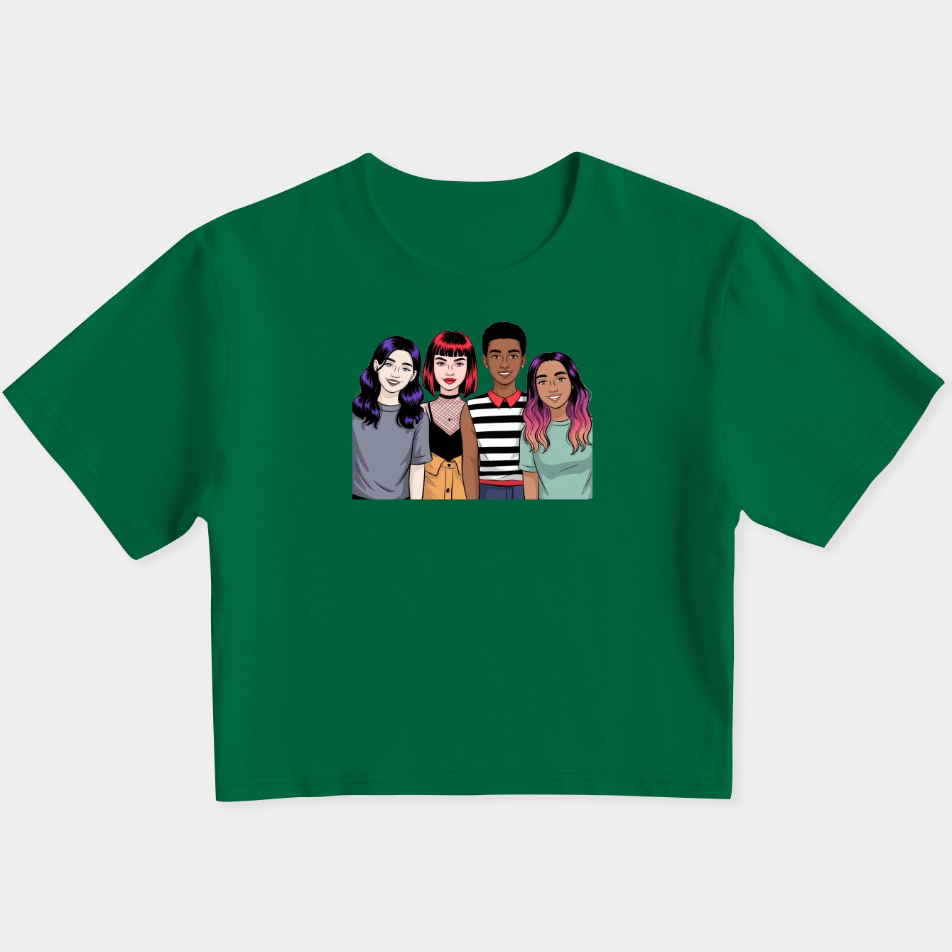 Magical Misfits Women's Slim Fit Baby Tee