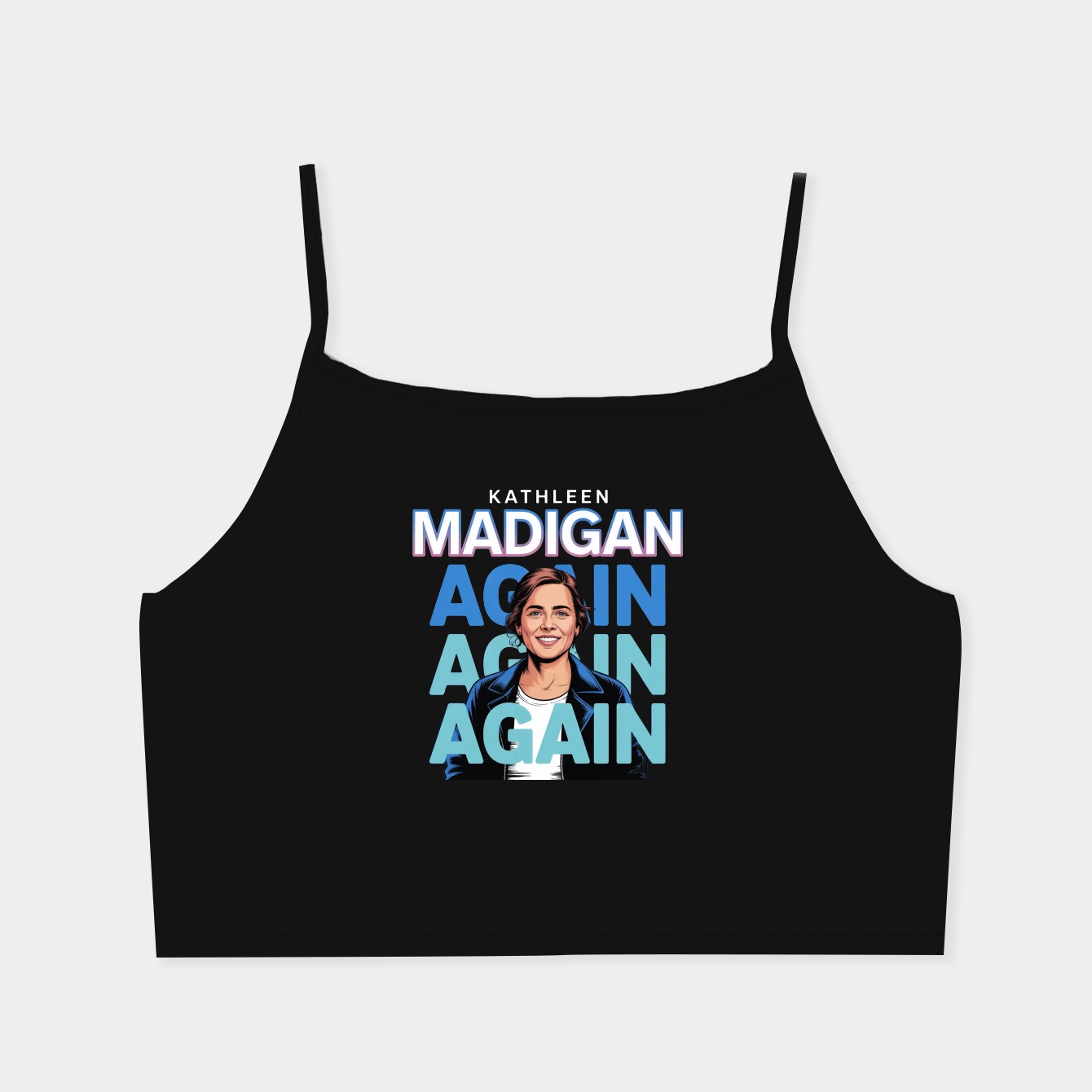 Madigan Again Women's  Spaghetti Strap Tank Top