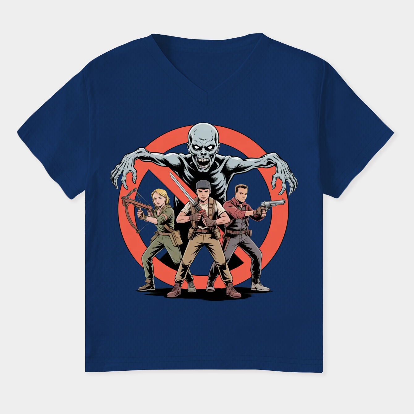 Walker Busters Women's Plus Size V-Neck T-Shirt