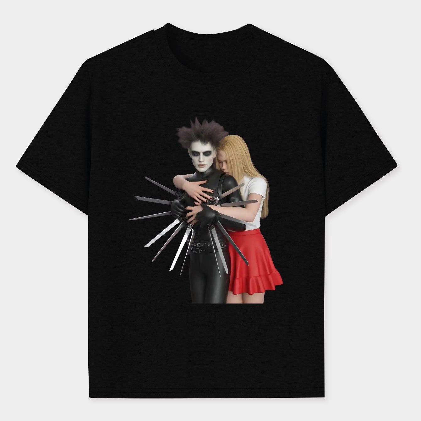 edward scissorhands Men's Performance Athletic T-Shirt