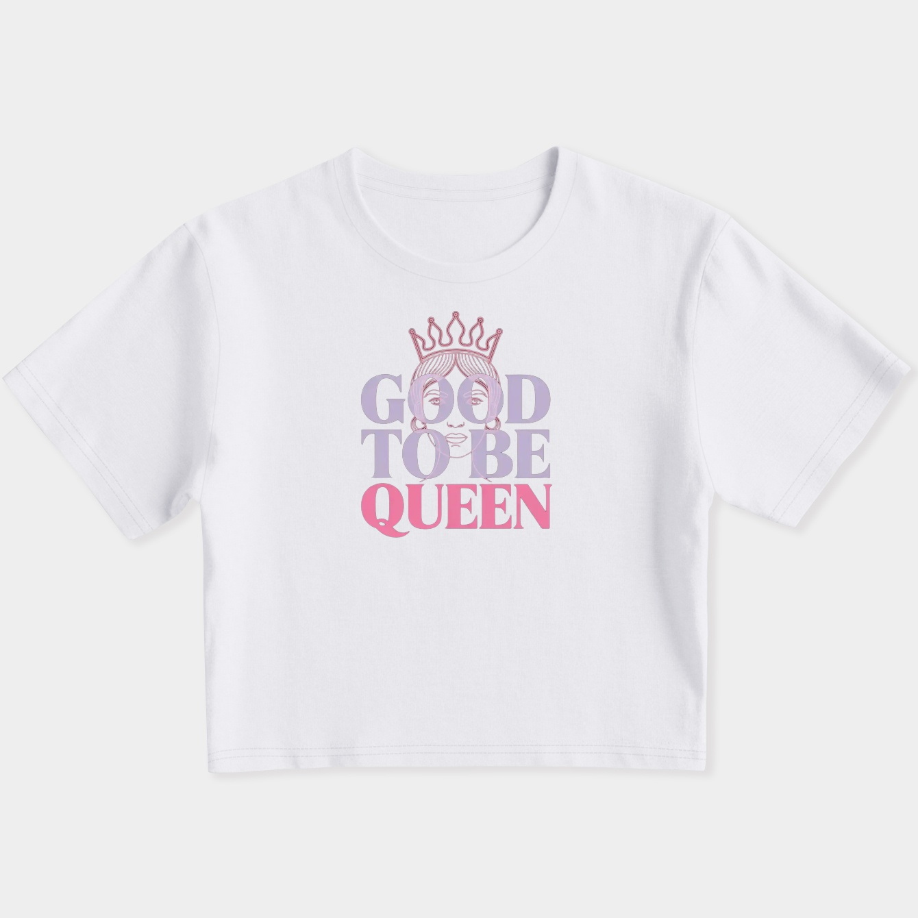 Snow White Queen Stack Women's Slim Fit Baby Tee