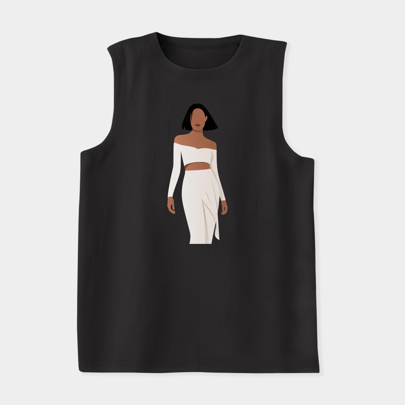 Rihanna performance Women's Soft Tank Top