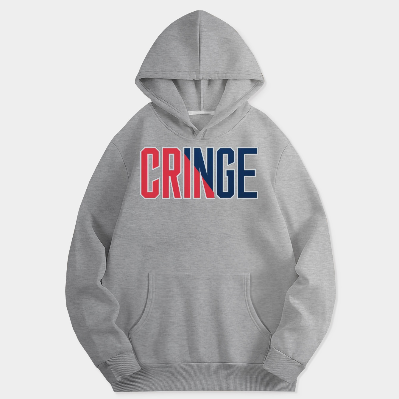 CRINGE Bold Split Logo Women's Hoodie