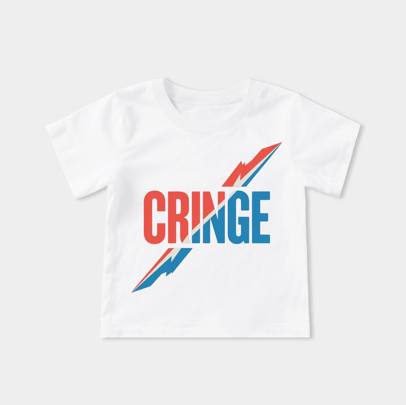CRINGE Split Color Design Youth Classic T-Shirt