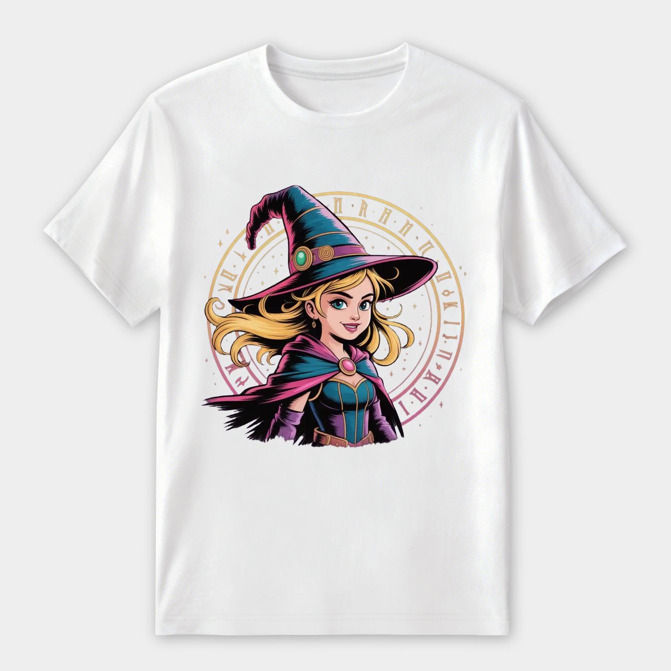 dark magician girl neon fantasy Women's Premium Soft T-Shirt