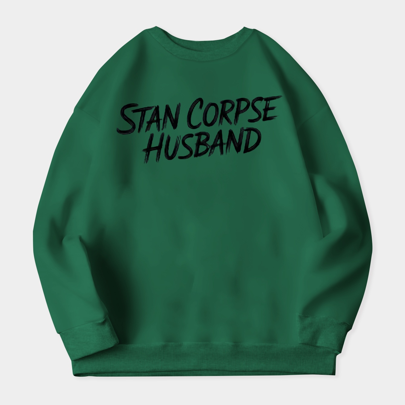 Stan Corpse Husband Typography Women's Plus Size Sweatshirt