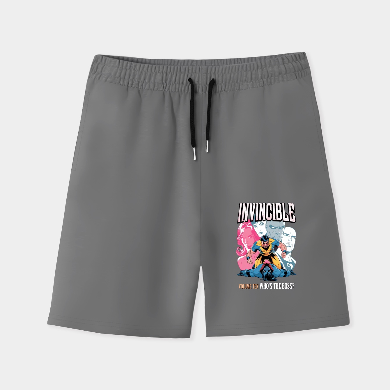 invincible poster Men's Quick-Dry Athletic Shorts
