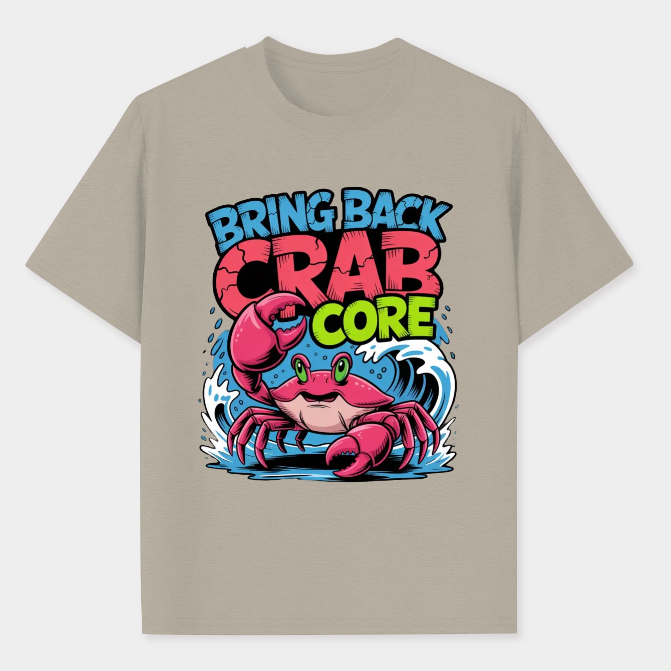 Bring Back Crab Core Men's Performance Athletic T-Shirt