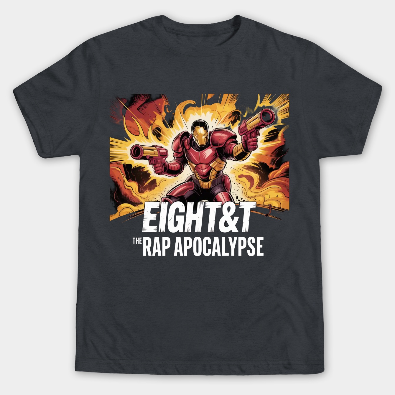 The Rap Apocalypse Men's Big & Tall T-shirt