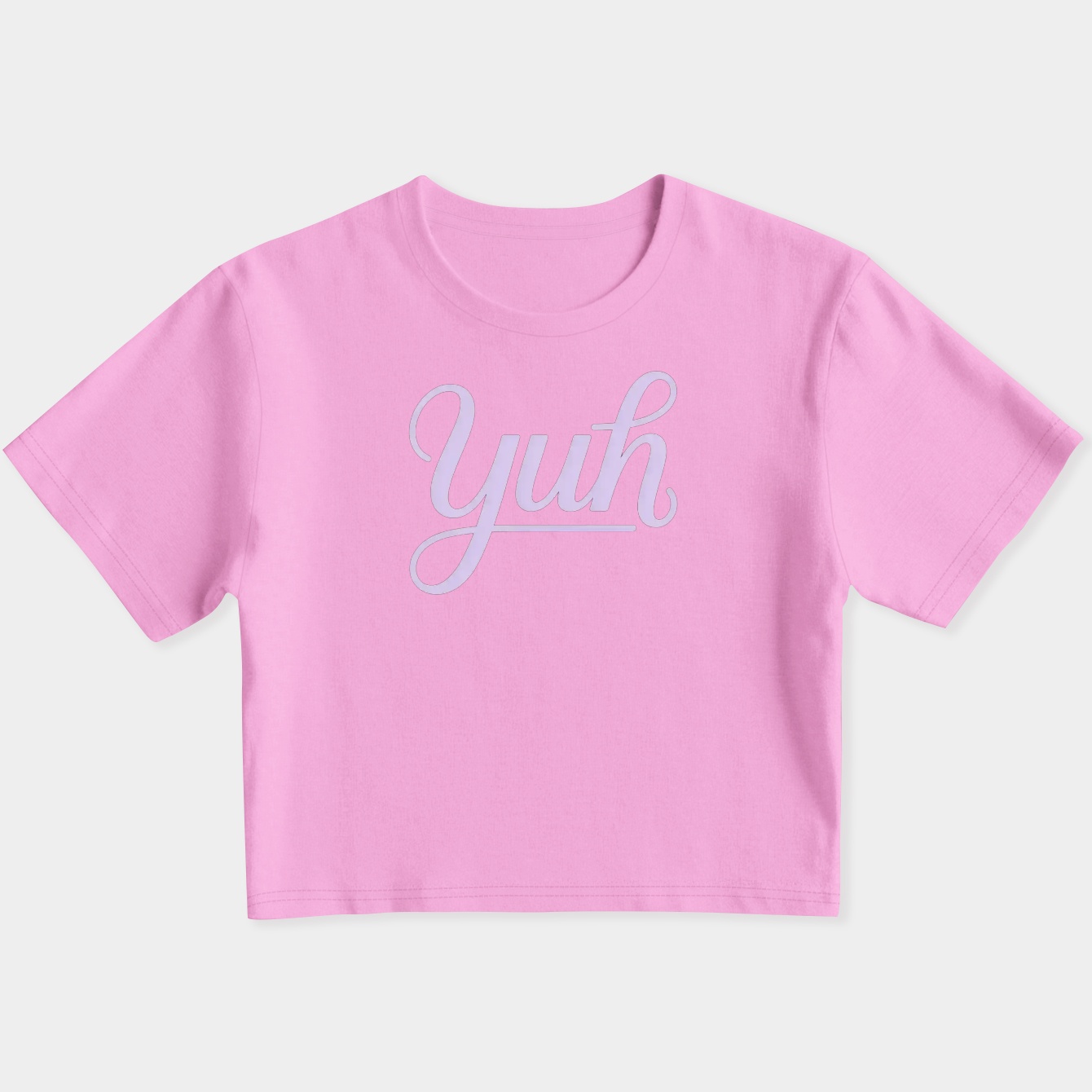 Yuh Women's Slim Fit Baby Tee