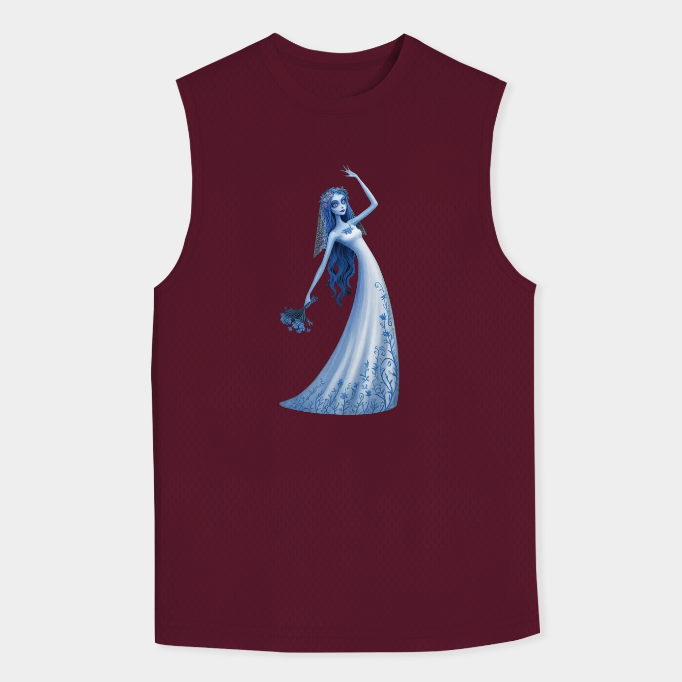 Corpse Bride from Tim Burton Men's Big & Tall Tank Top