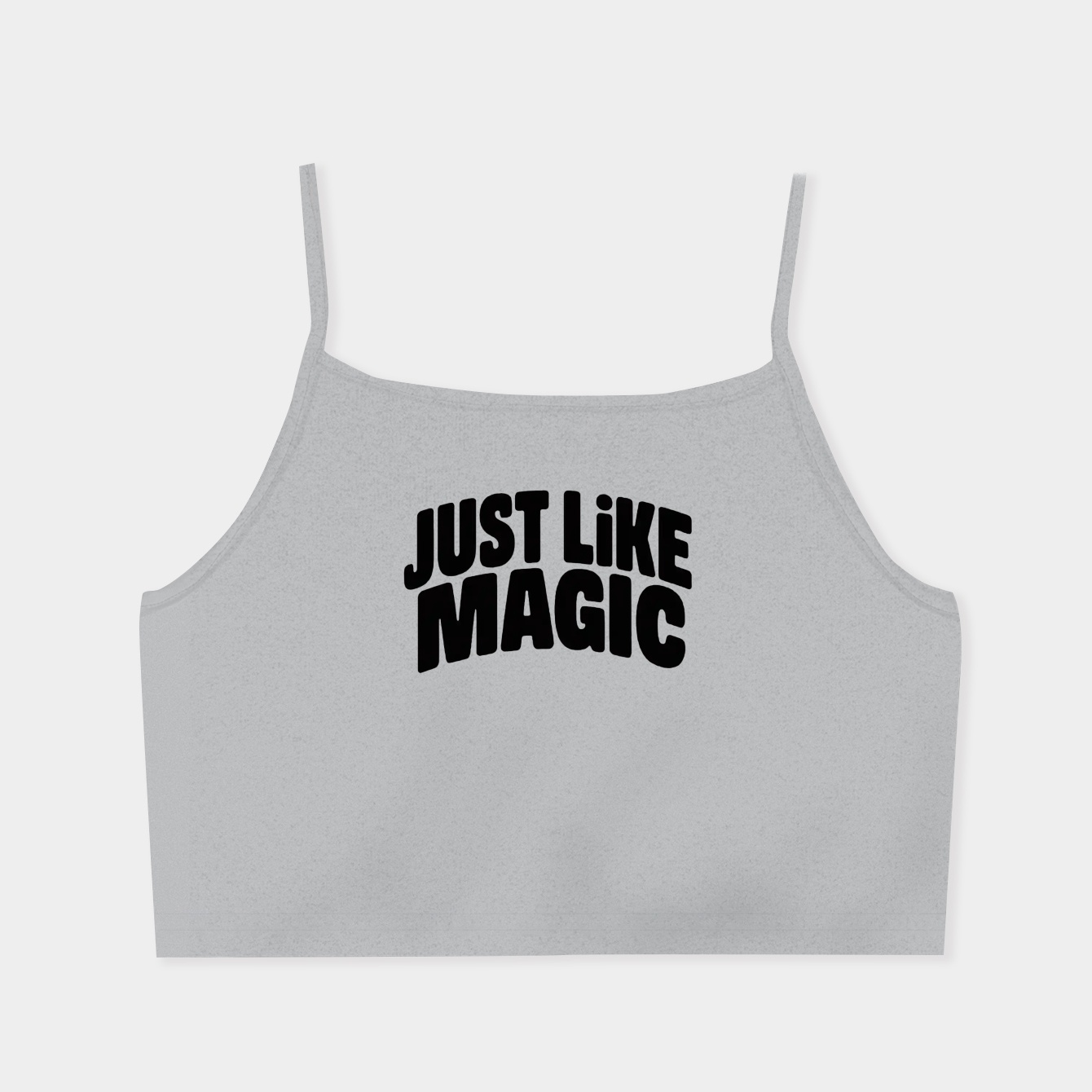 just like magic Women's  Spaghetti Strap Tank Top