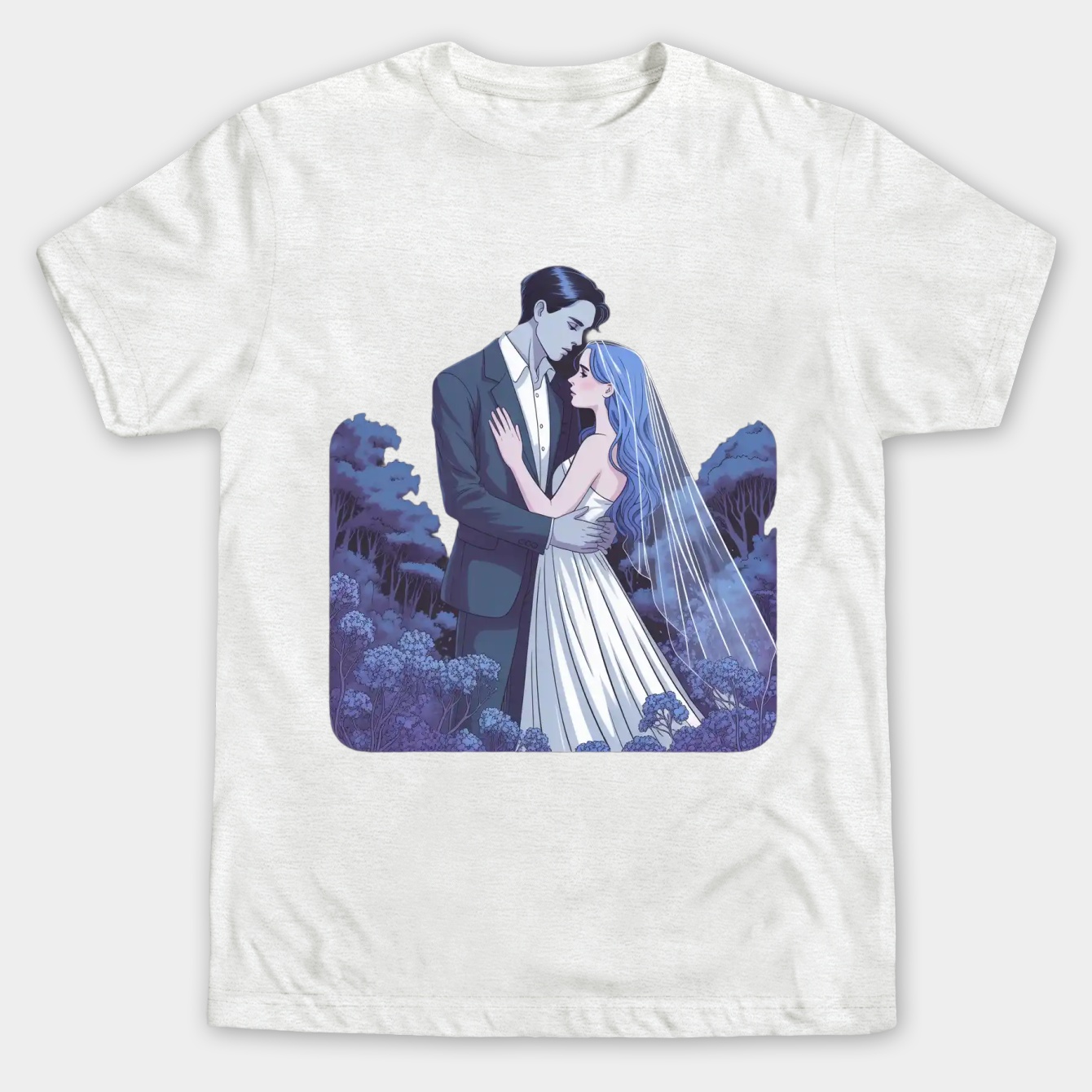 Corpse Bride Anniversary Men's Big & Tall T-shirt