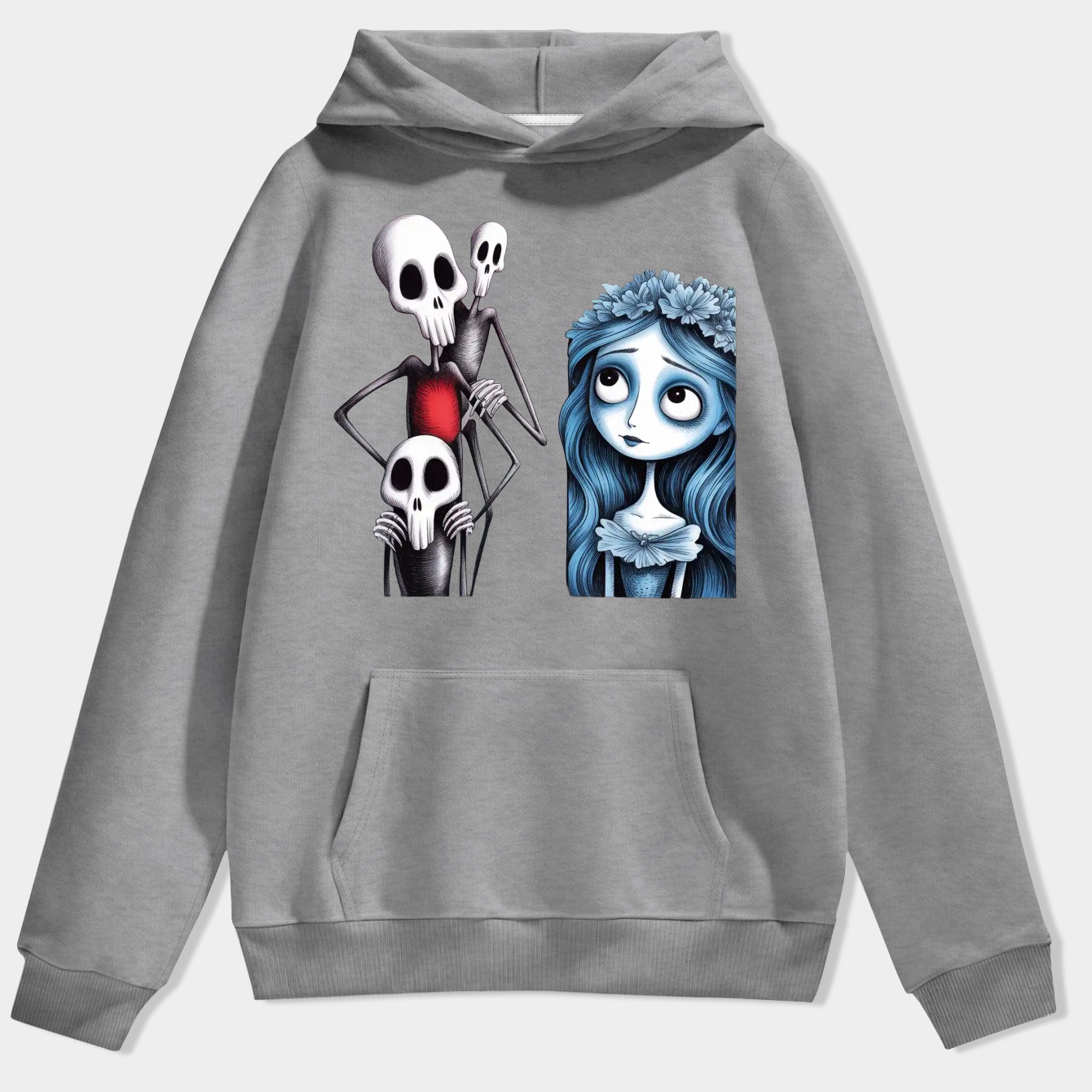 Tim Burton Characters Men's Hoodie