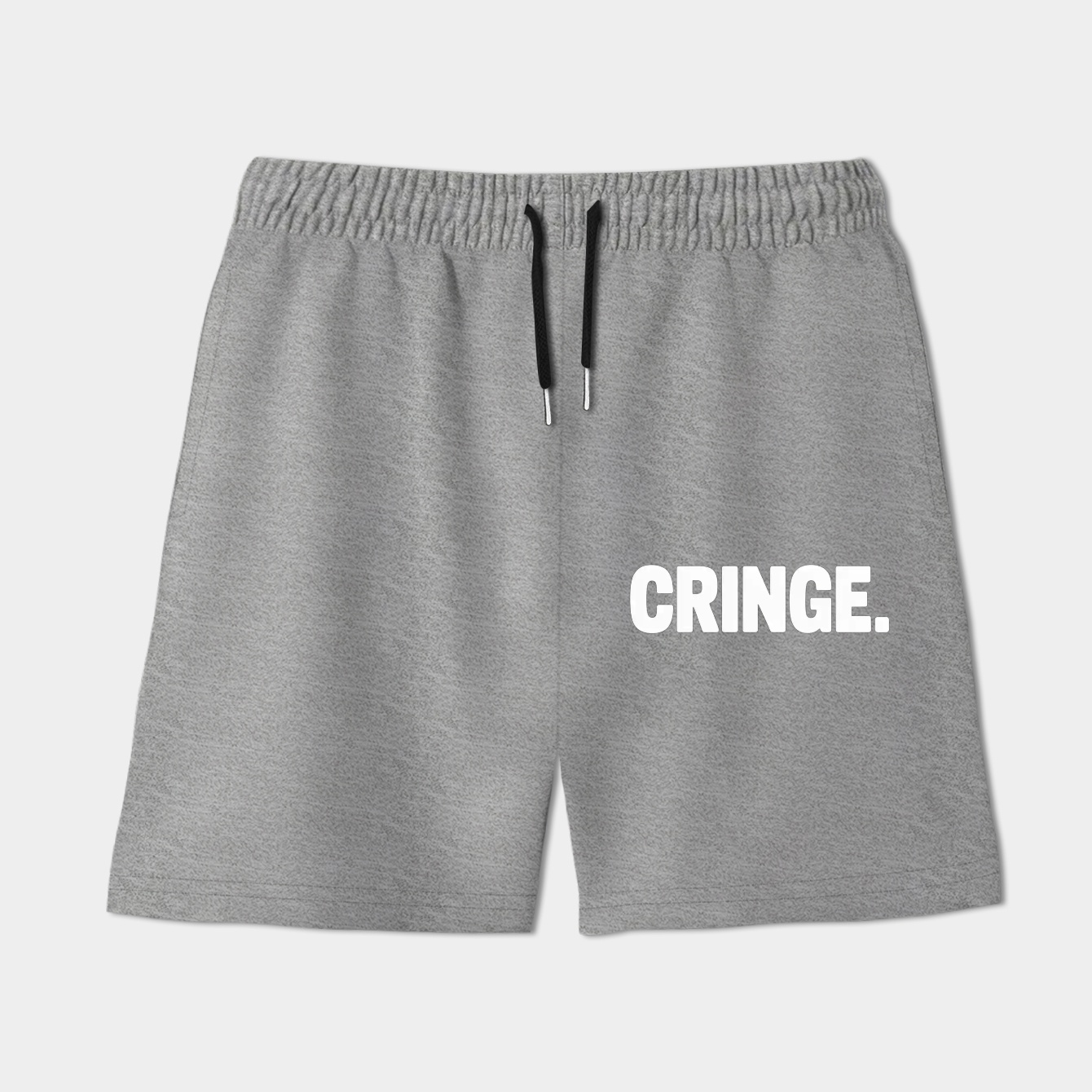 cringe minimalist bold text Women's Shorts