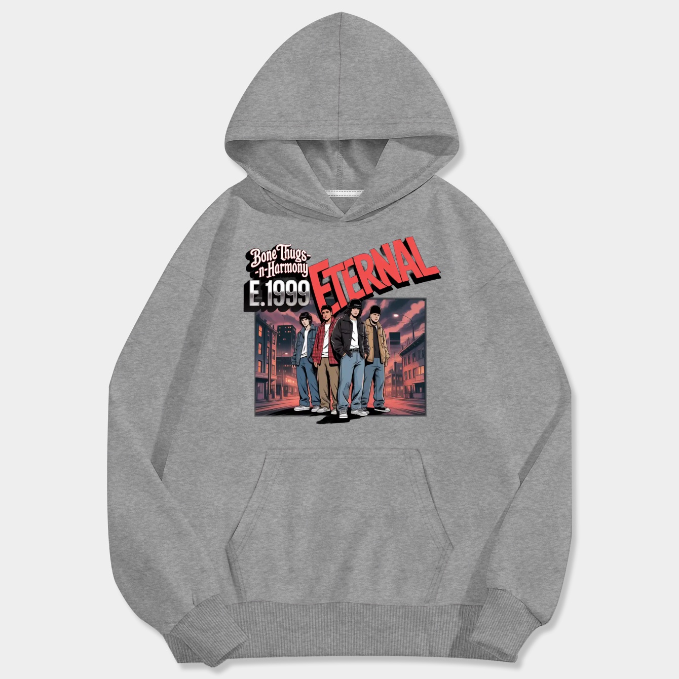 E 1999 Eternal Men's Big & Tall Hoodie