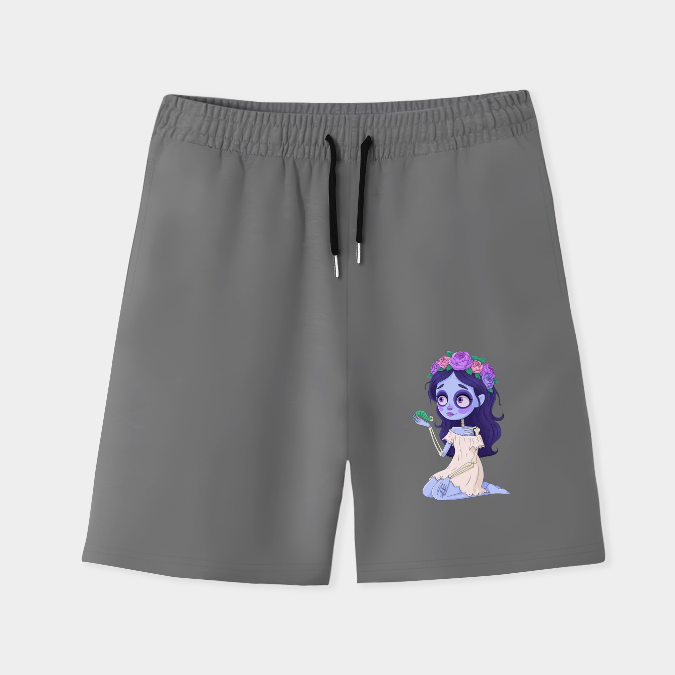 Corpse Bride Emily Men's Quick-Dry Athletic Shorts