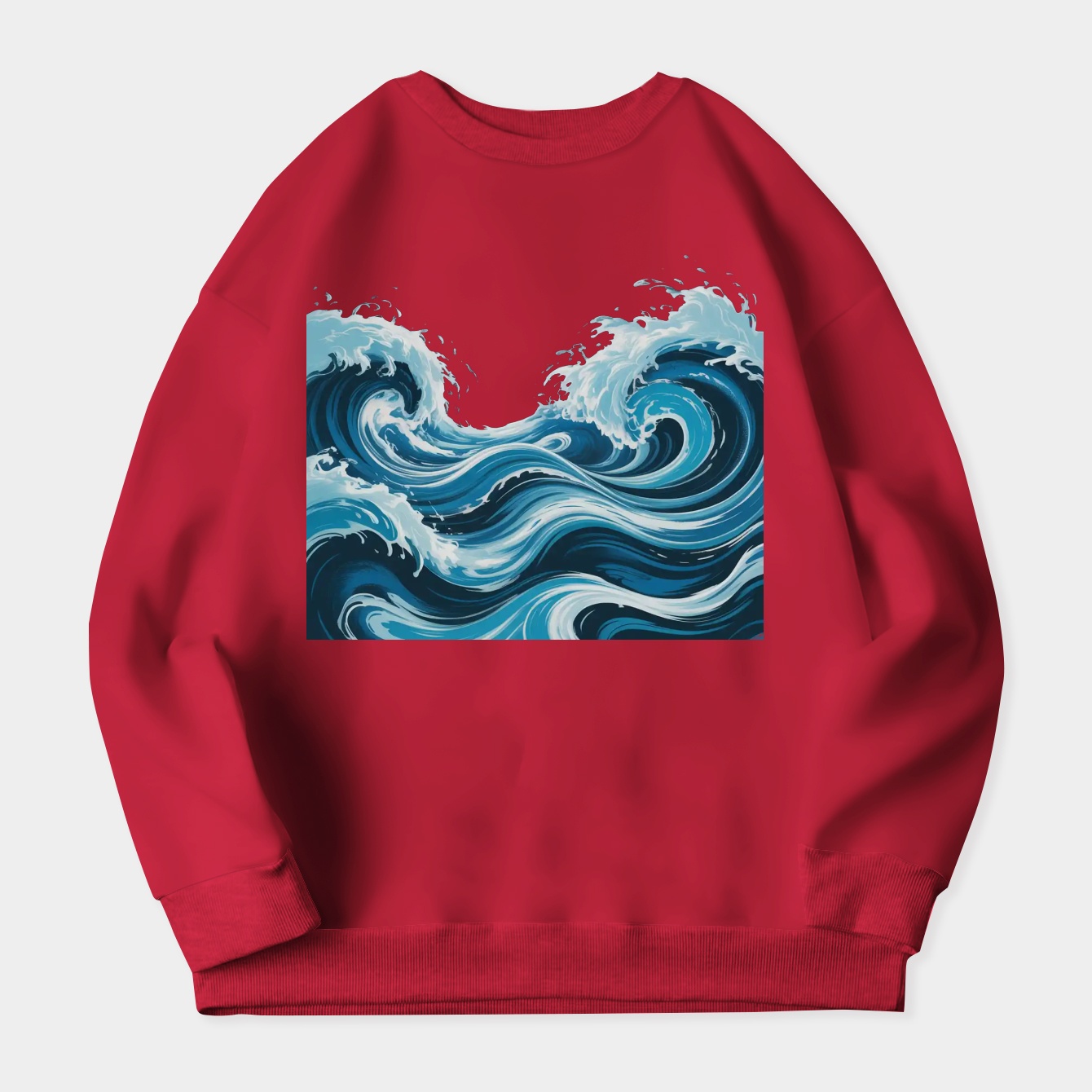 Waves Women's Plus Size Sweatshirt