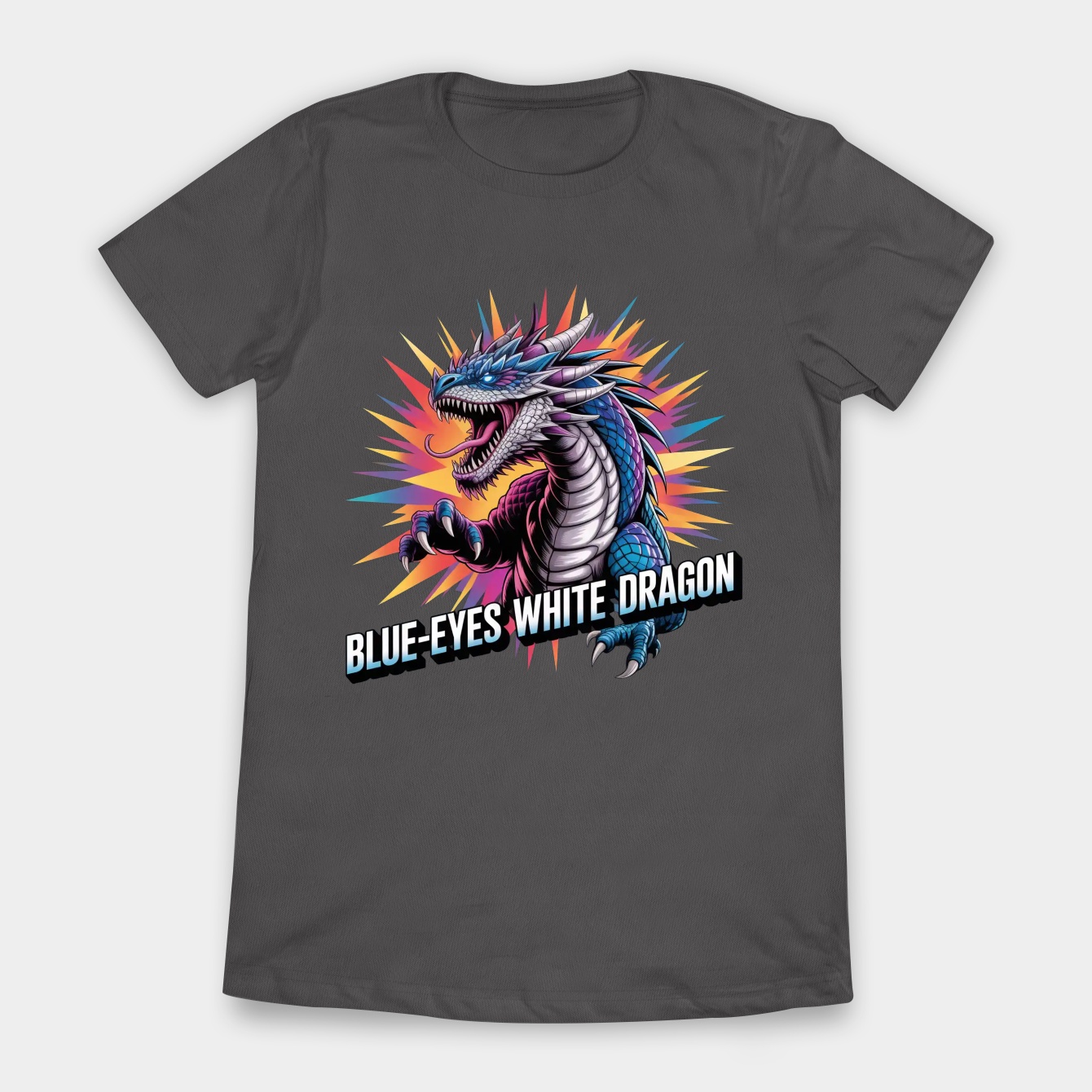 Blue Eyes White Dragon Design