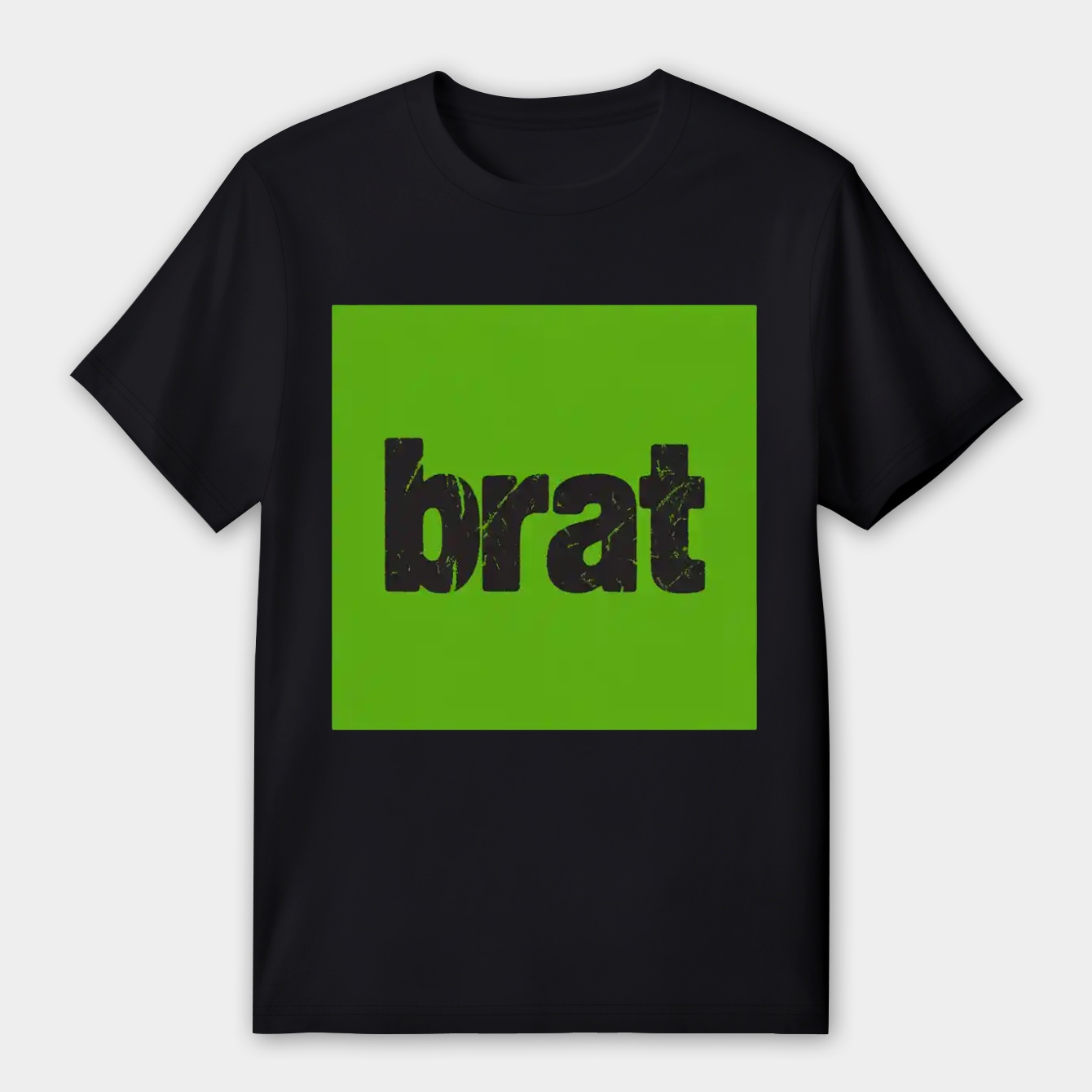 brat bold green square Women's Premium Soft T-Shirt