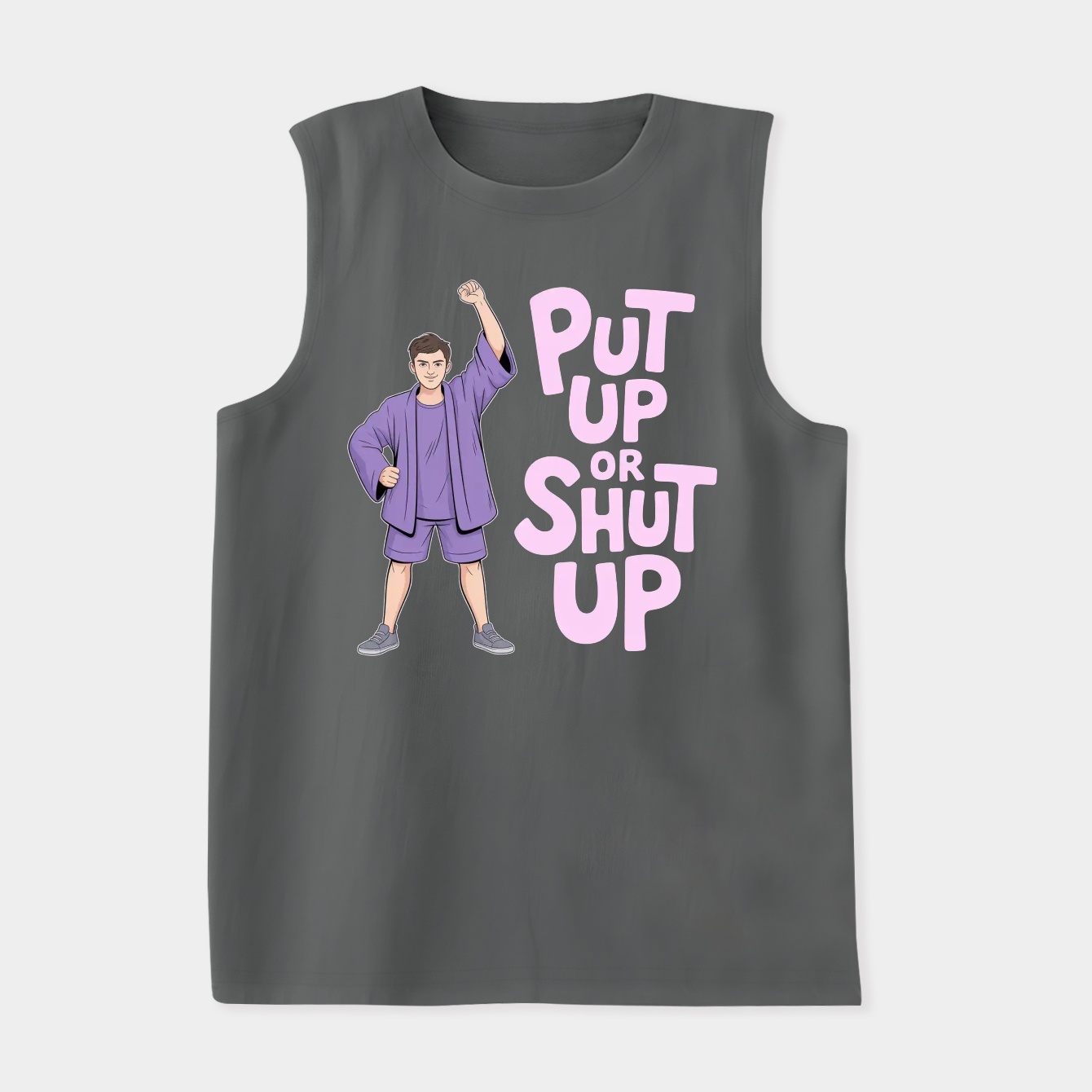 Put up or shut up - frank gallagher Women's Soft Tank Top