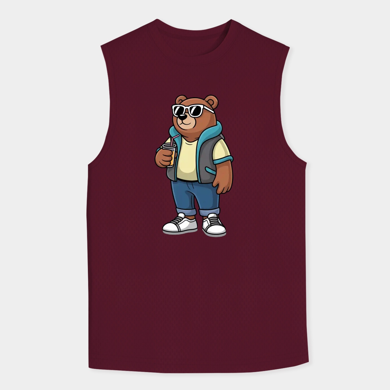 Chill Bears Vibe Men's Big & Tall Tank Top