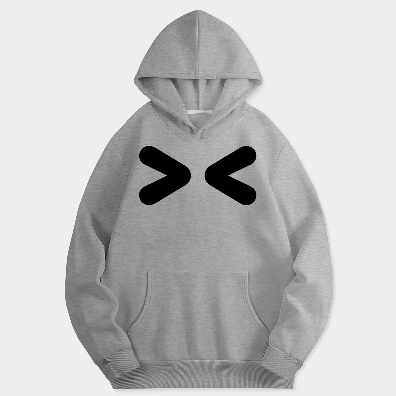 > < Laughing face Women's Hoodie