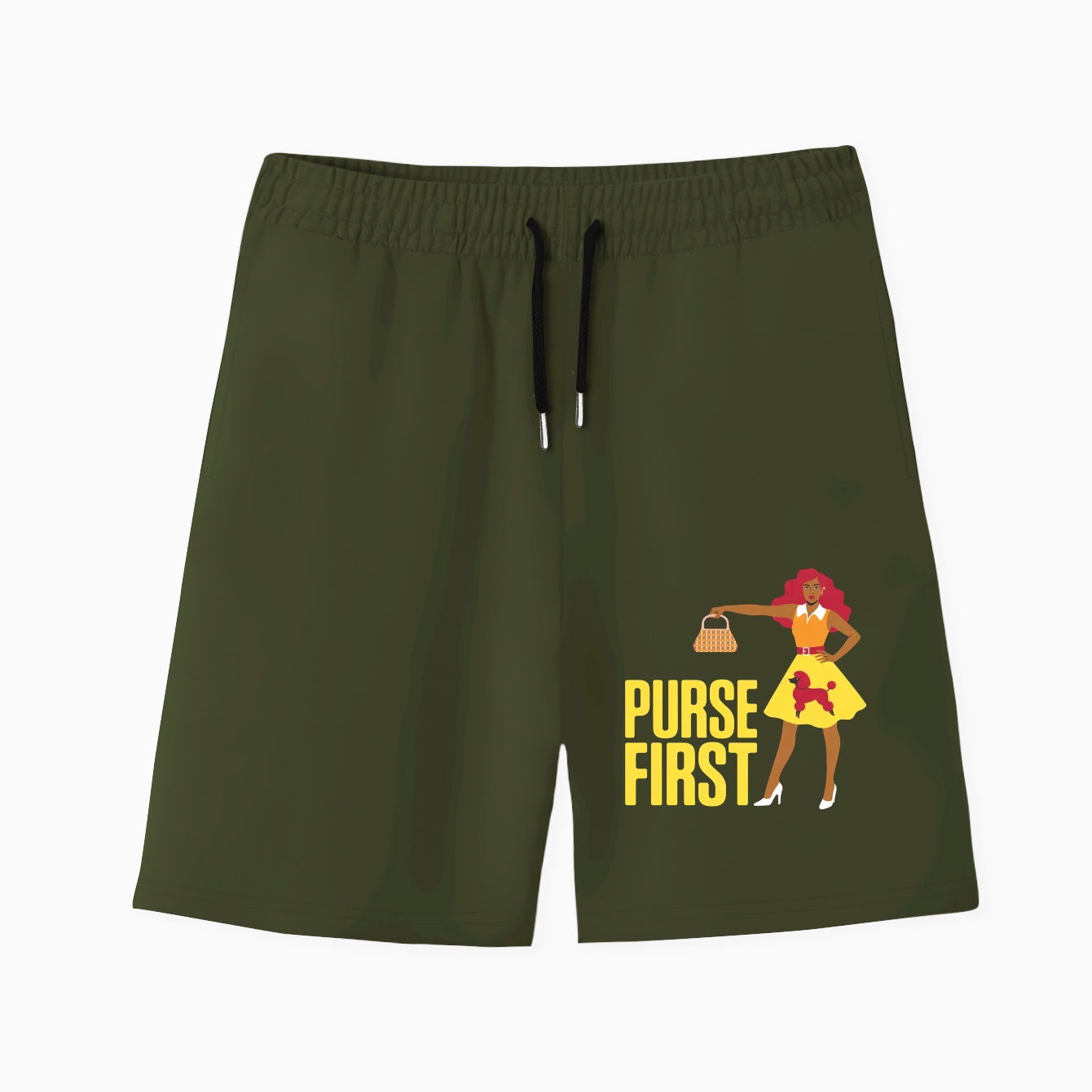 PURSE FIRST Men's Quick-Dry Athletic Shorts